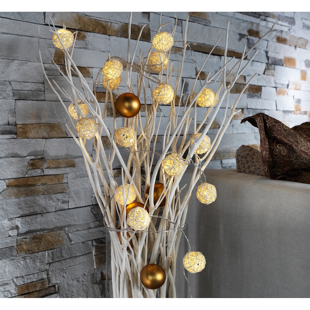 KONSTSMIDE LED-Lichterkette »Weihnachtsdeko«, 16 St.-flammig