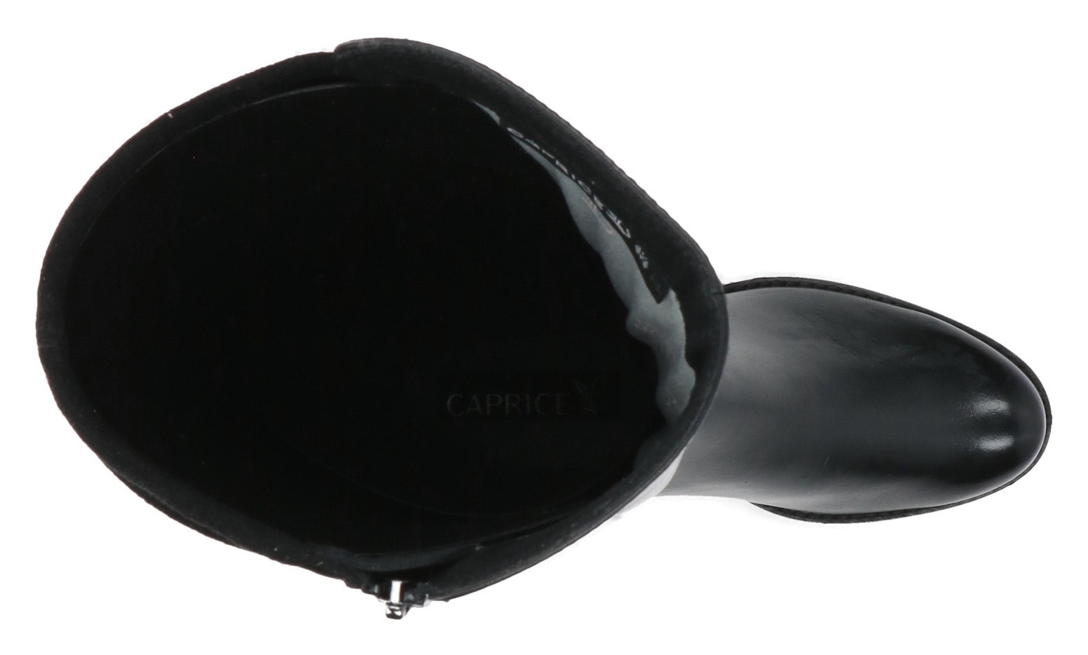 Caprice Stiefel, Blockabsatz, Langschaftstiefel, Businessstiefel mit Reißverschluss