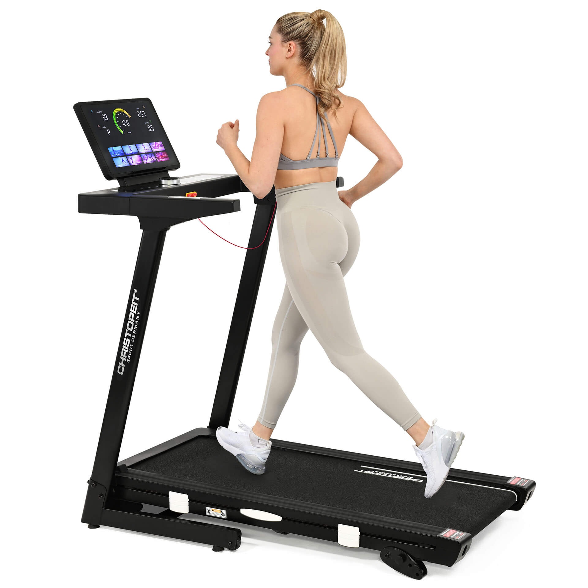 Christopeit Sport® Laufband »Laufband TM 4000 S« bis max. 16 km/h, klappbar, 120 kg max. Benutzergewicht