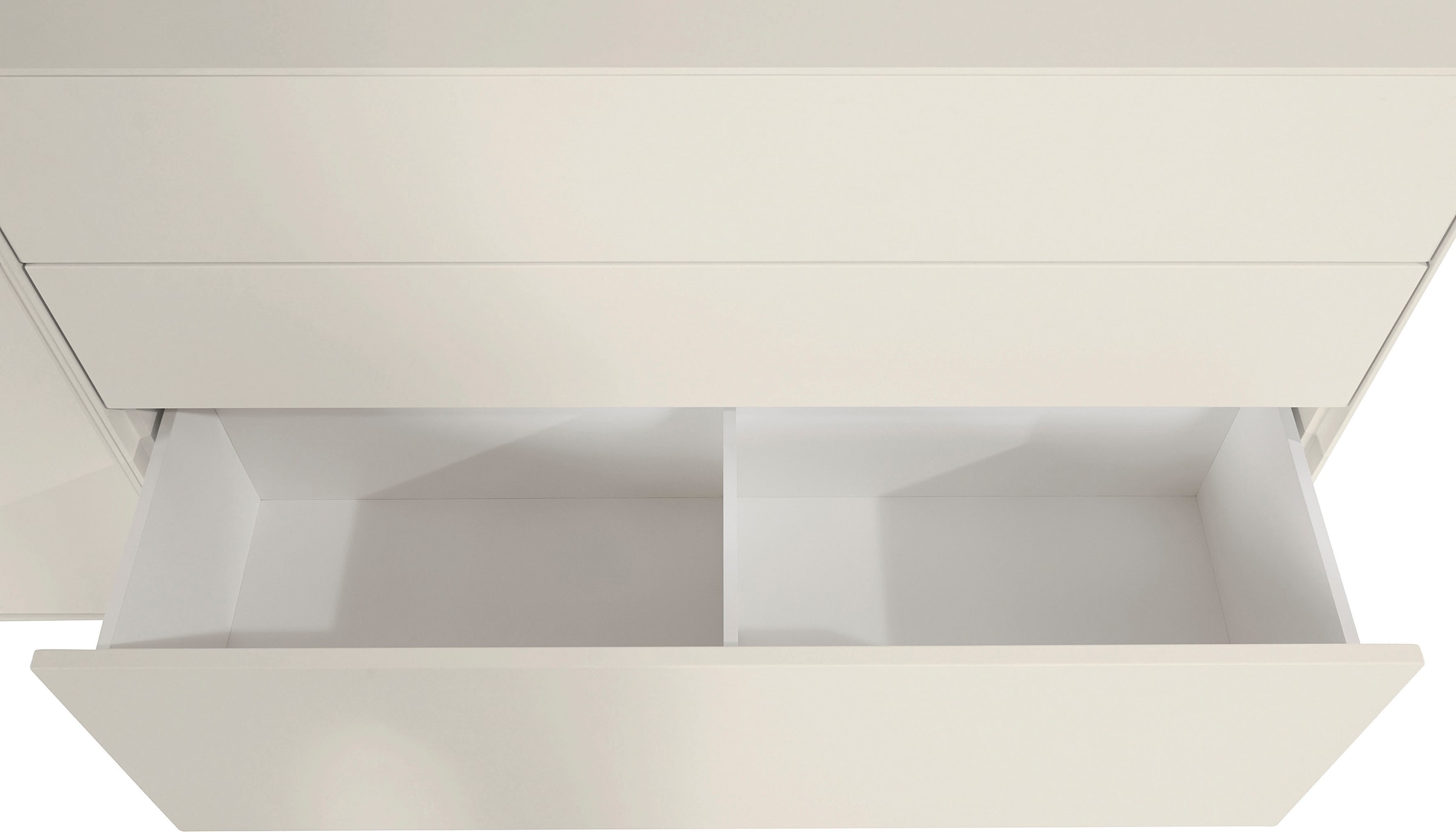 LeGer Home by Lena Gercke Sideboard »Essentials«, (2 St.), Breite: 224cm, MDF lackiert, Push-to-open-Funktion