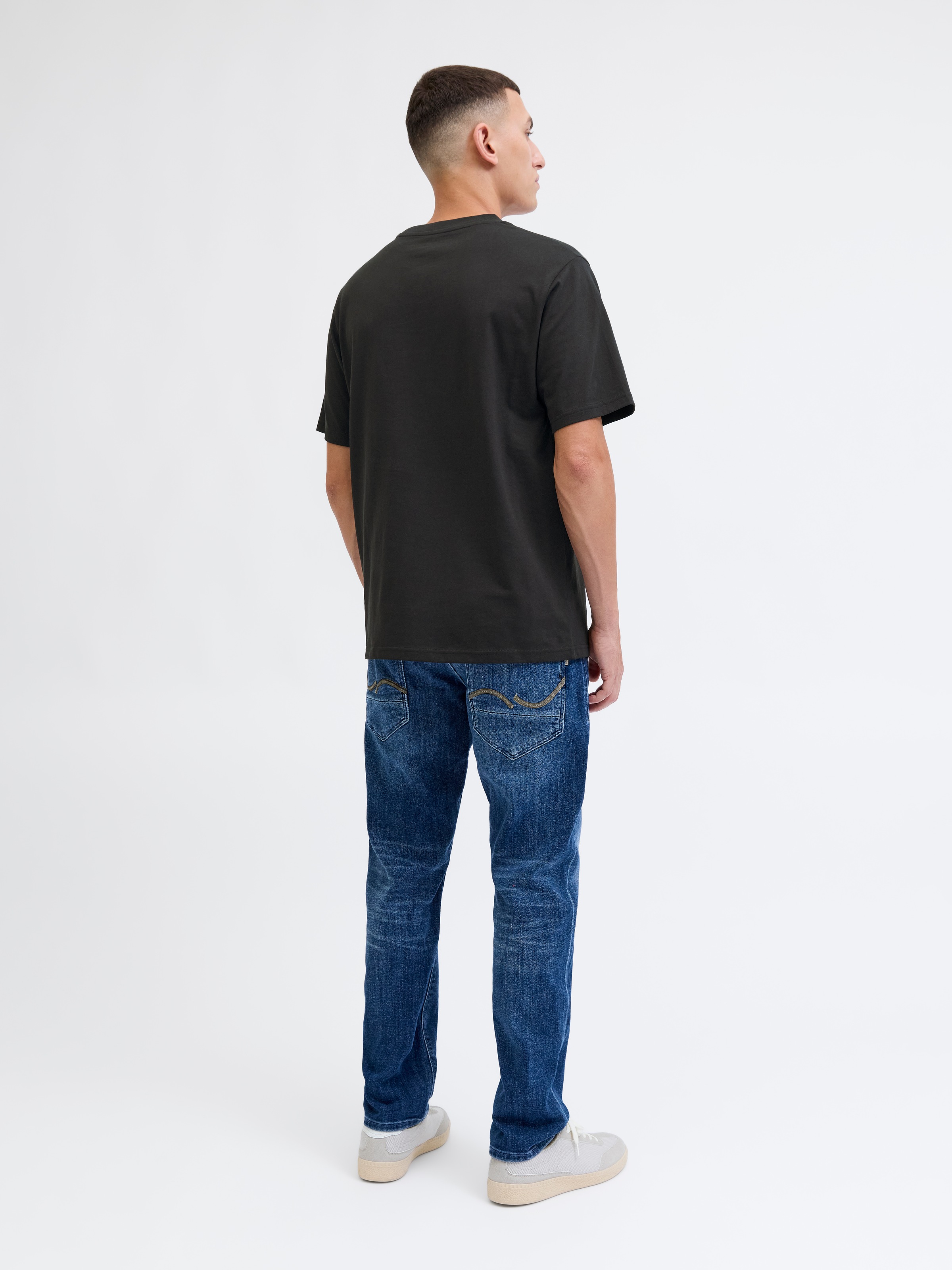Jack & Jones T-Shirt »JCOFLARE BRAINDING TEE SS CREW NECK«