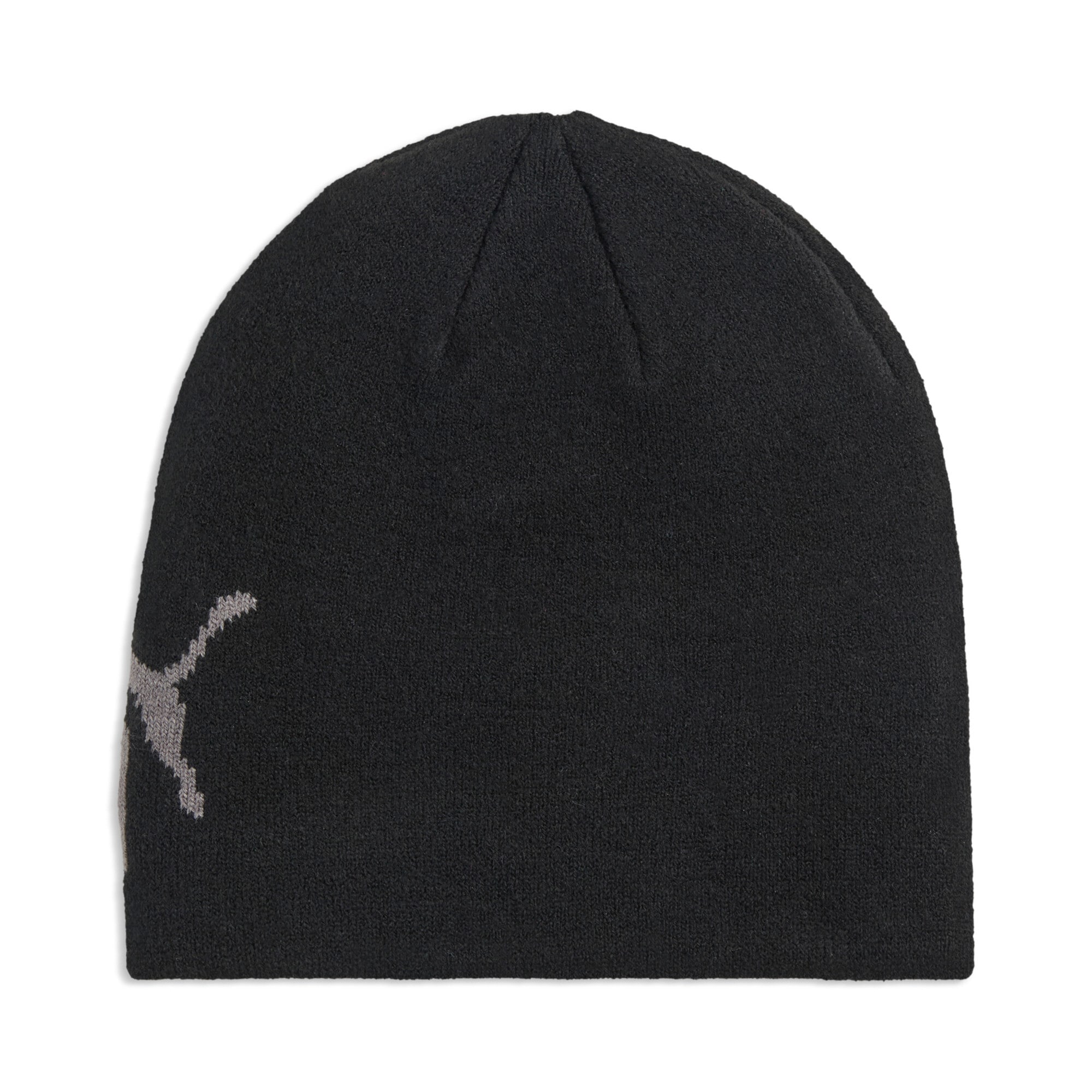 PUMA Strickmütze »ESS MID CROWN CUFFLESS BEANIE JR« für Kinder und Jugendliche, mit sportlichem Stil, unifarbenes Design