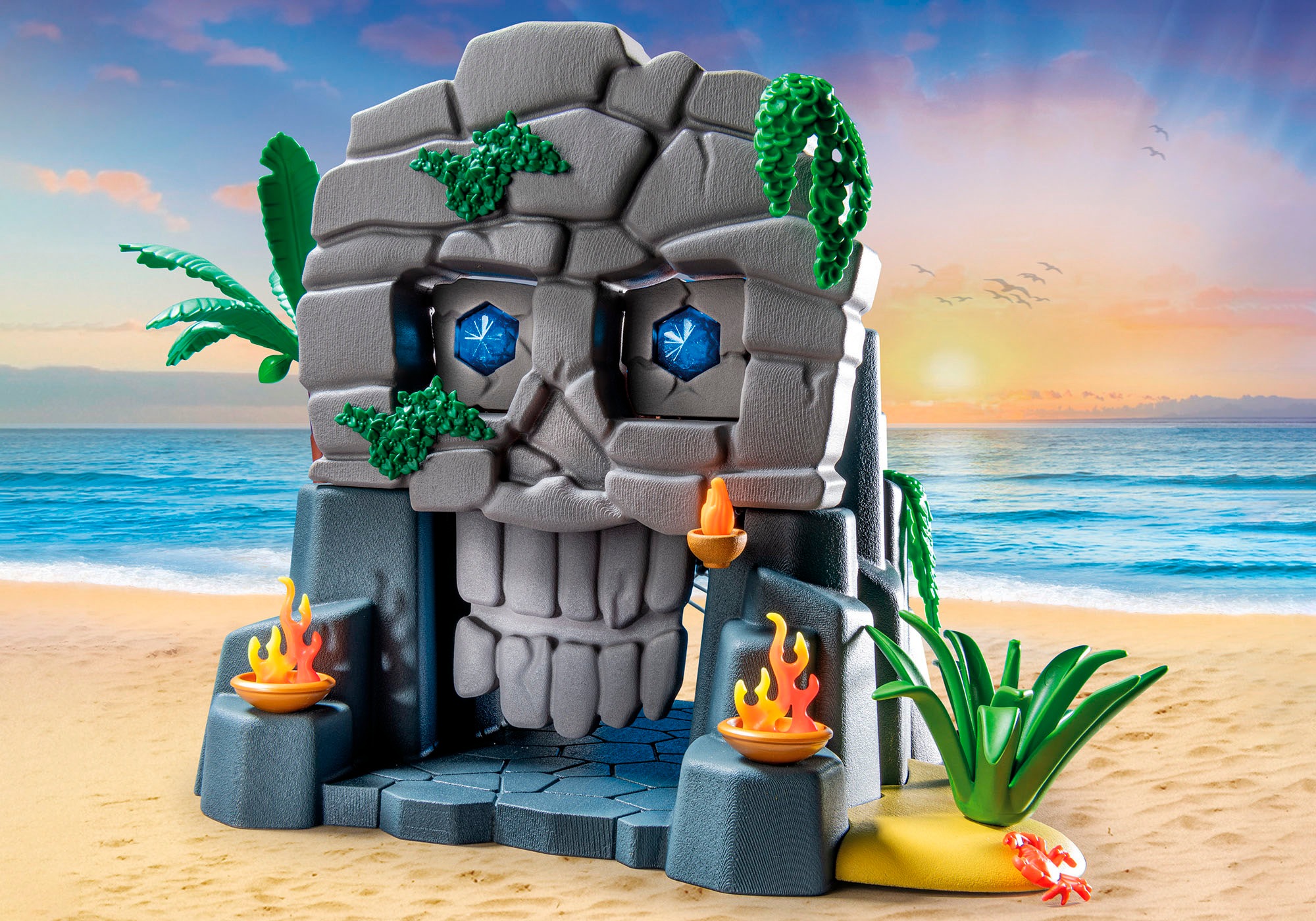 Playmobil® Konstruktions-Spielset »Totenkopfinsel (71531), Pirates«, (73 St.), Made in Europe