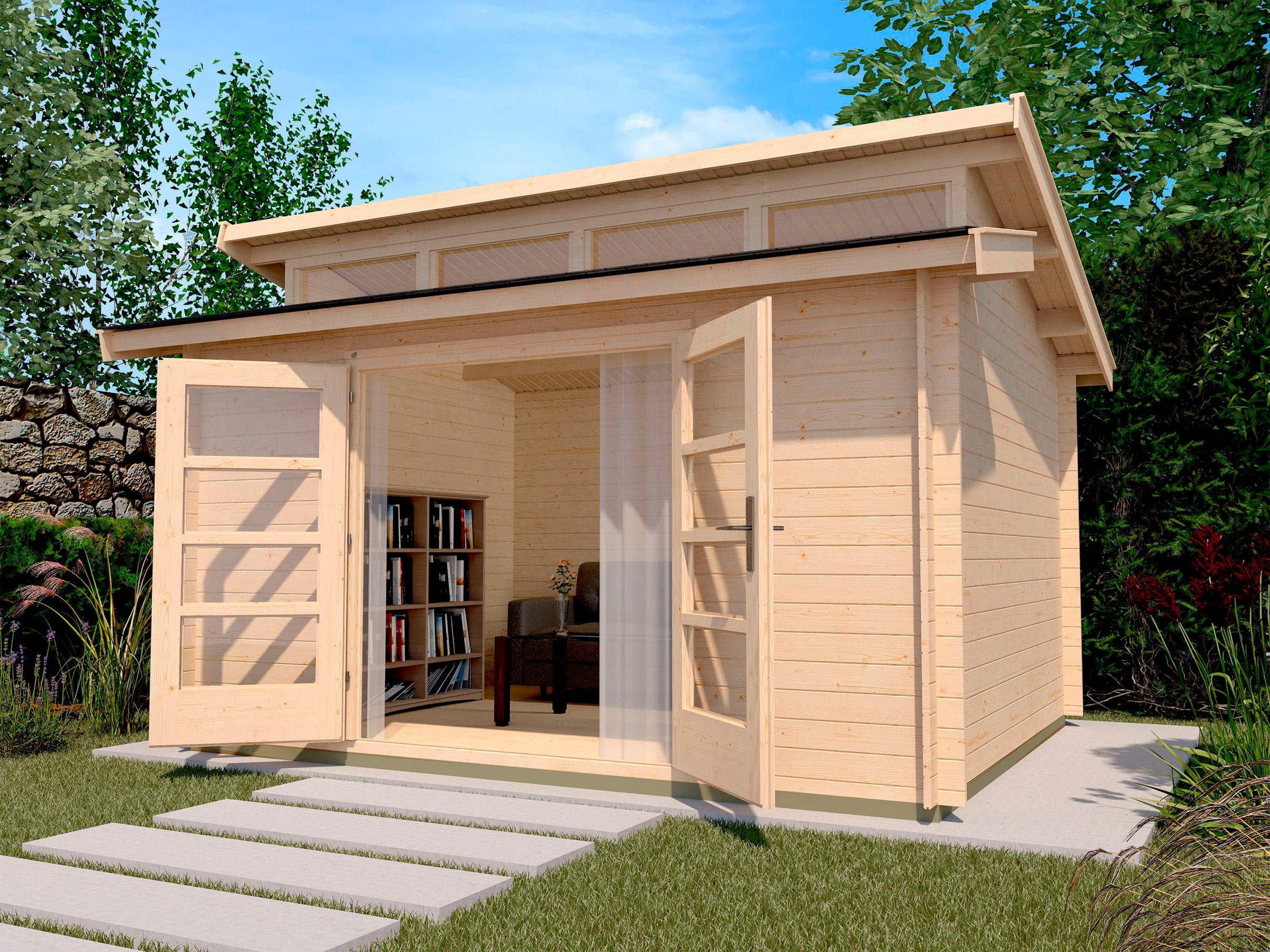 weka Gartenhaus »158 Gr.2, 28 mm«