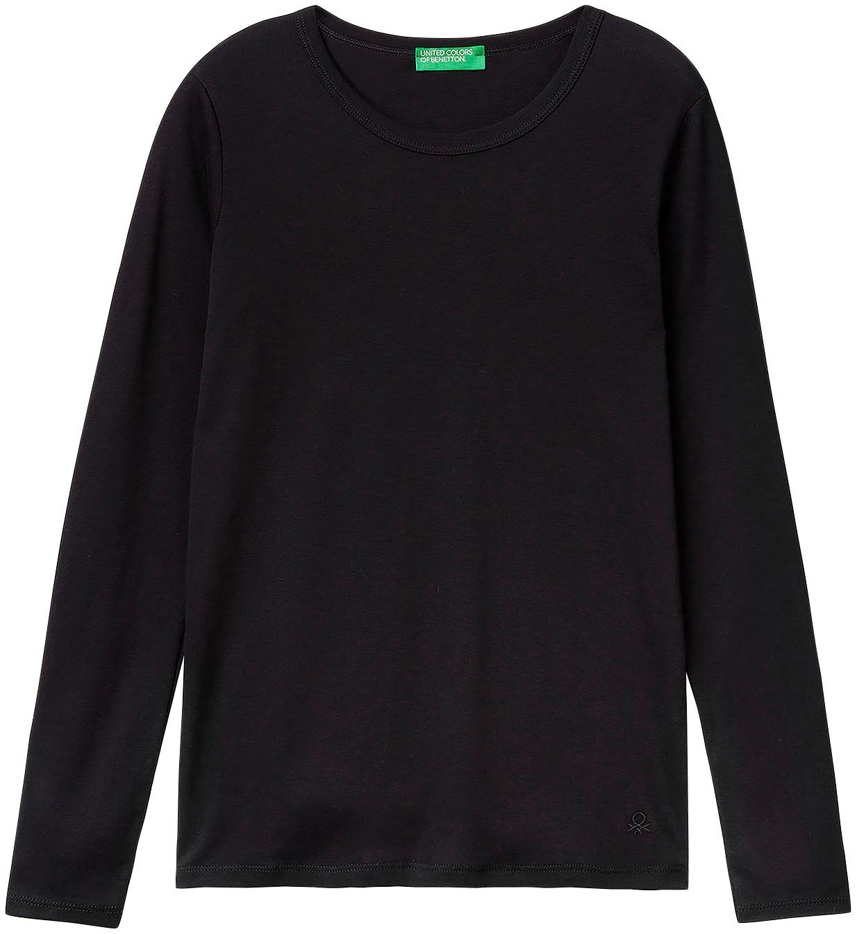 United Colors of Benetton Langarmshirt, im Basic-Look