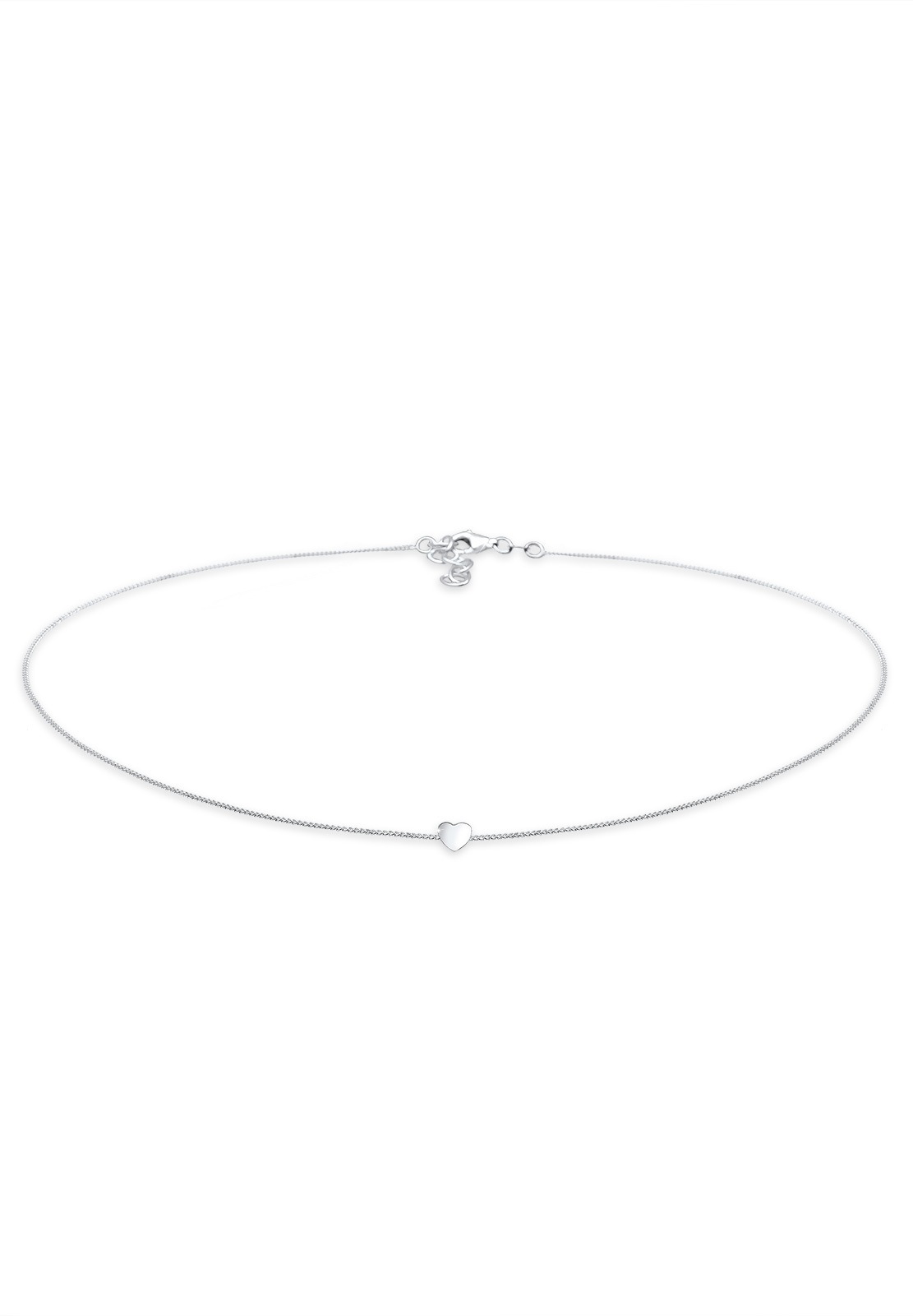 Elli Collierkettchen »Choker Herz Liebe 925 Silber«