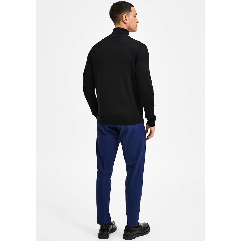 SELECTED HOMME Rollkragenpullover »TOWN MERINO COOLMAX KNIT ROLL«