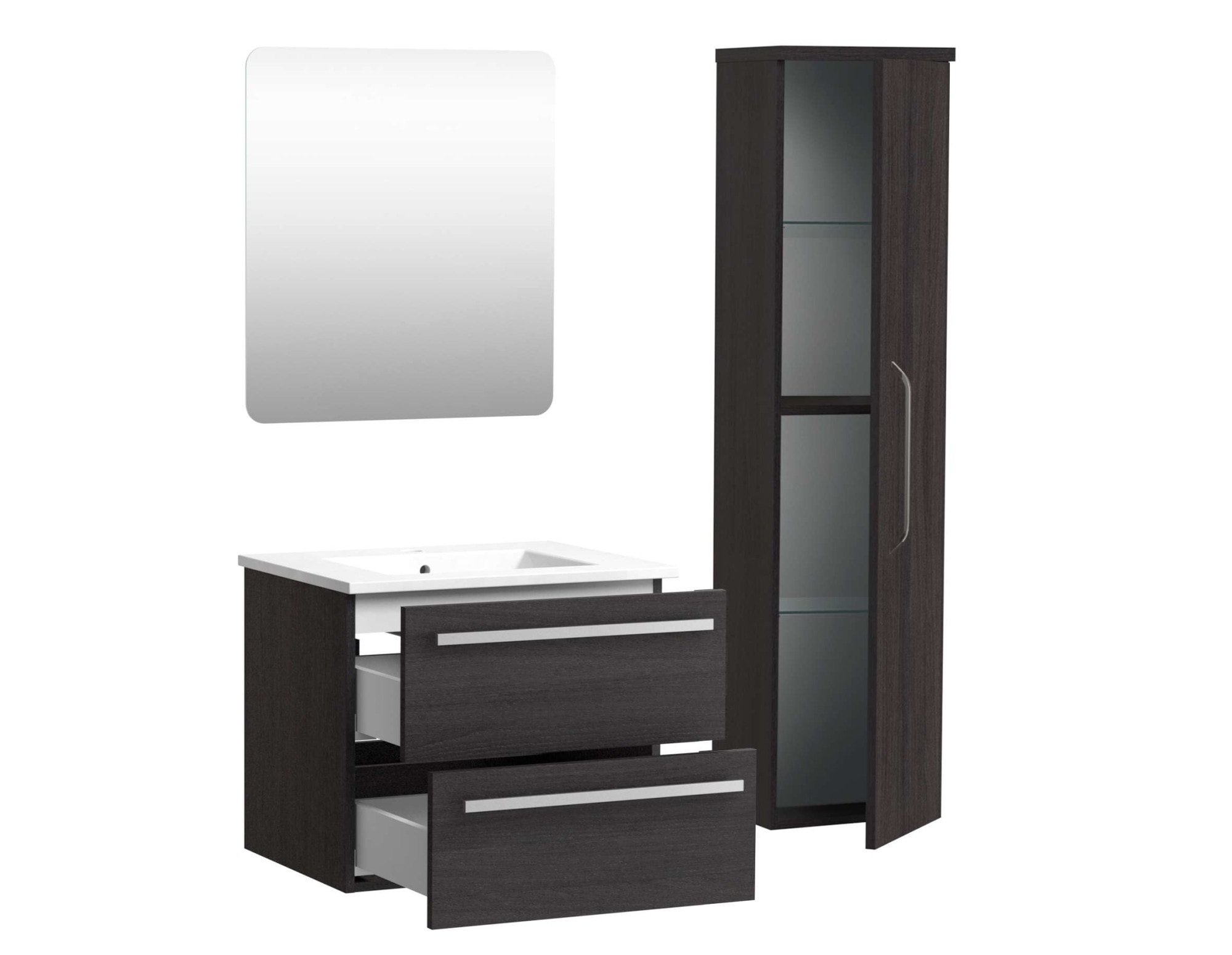 welltime Waschtisch »Serena«, Breite 61,5 cm, Soft-Close-Funktion, FSC®