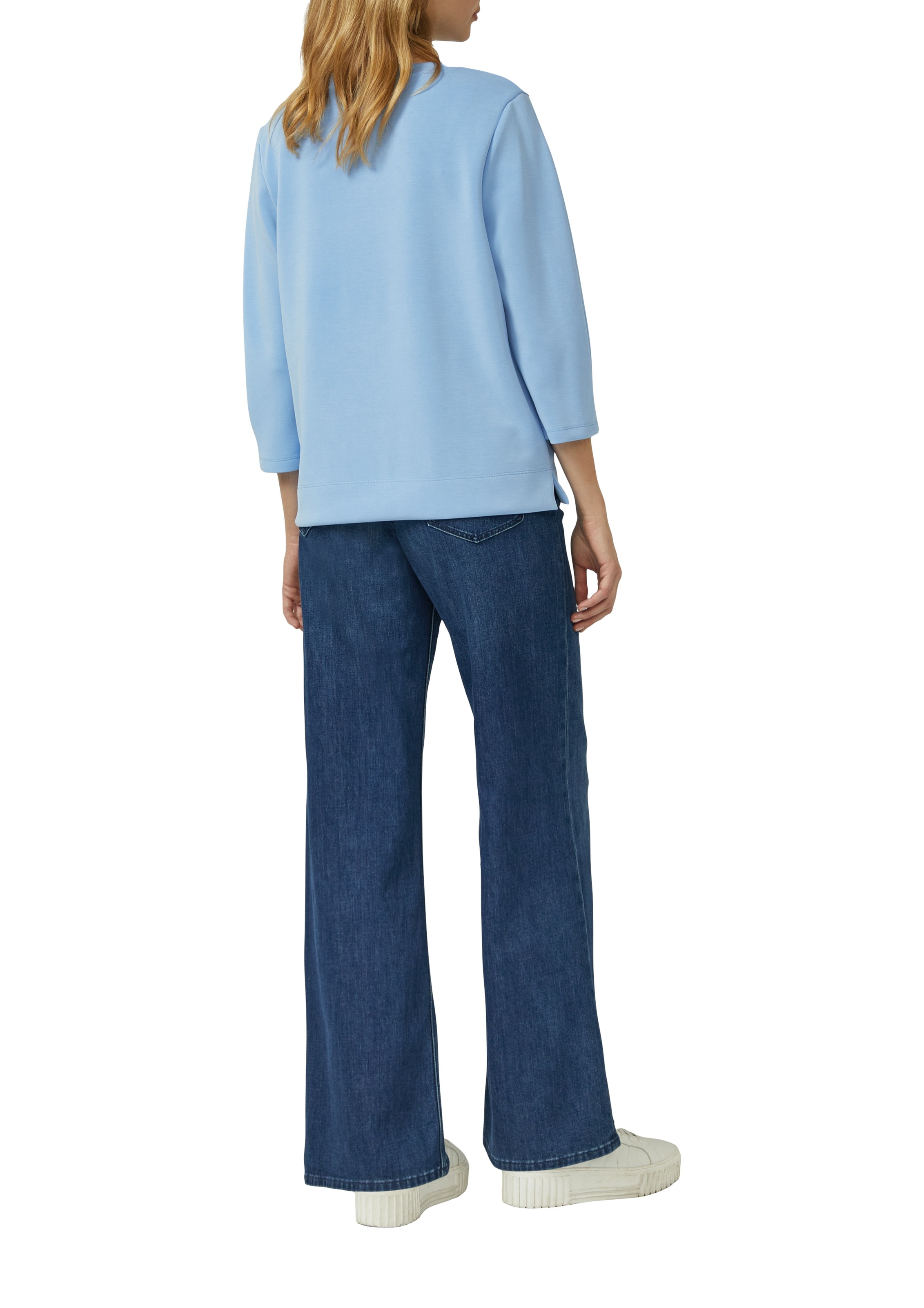 s.Oliver Sweatshirt , 3/3-Arm mit Stretch
