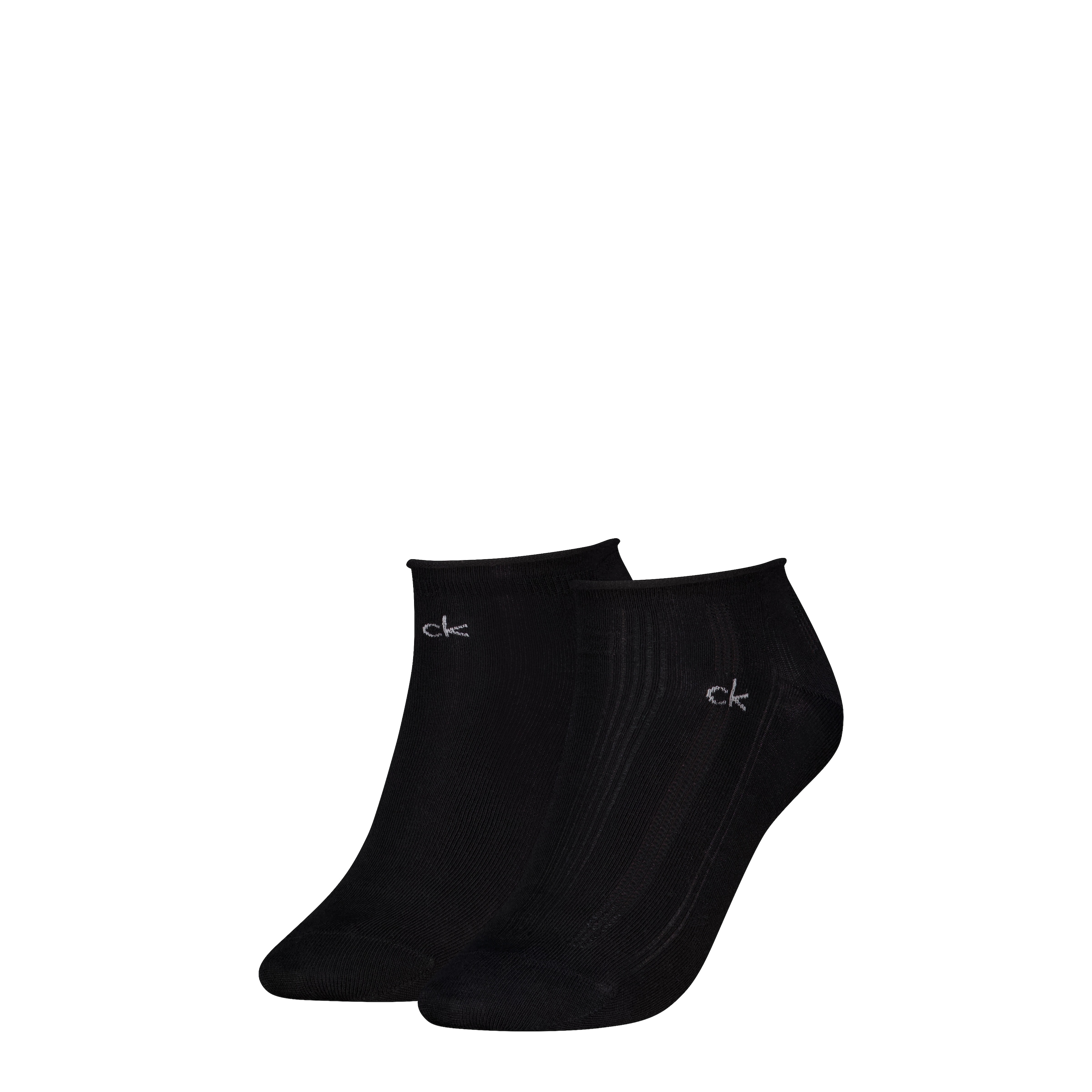 Calvin Klein Sneakersocken »CK WOMEN SNEAKER PELERINE« 2 Paar,  mit kleinem Rollbund, Cotton-Mix, elastisch