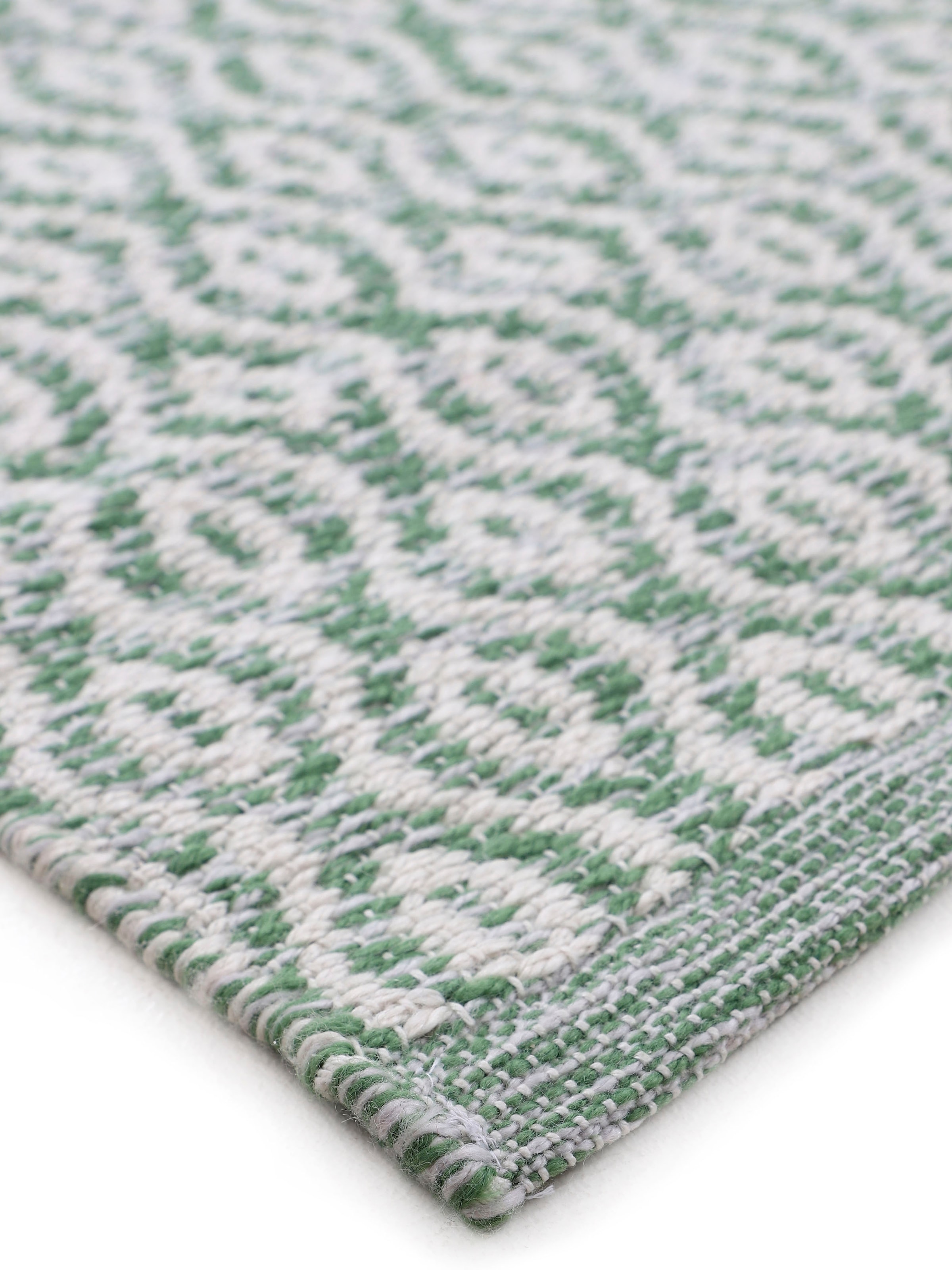 carpetfine Teppich »Frida 202«, rechteckig, 7 mm Höhe, Wendeteppich, 100% recyceltem Material (PET), Flachgewebe, Pflegeleicht und Robust, In- und Outdoor geeignet, Wetterfest und UV-beständig für Balkon, Terrasse, Garten, Wohn- und Schlafzimmer
