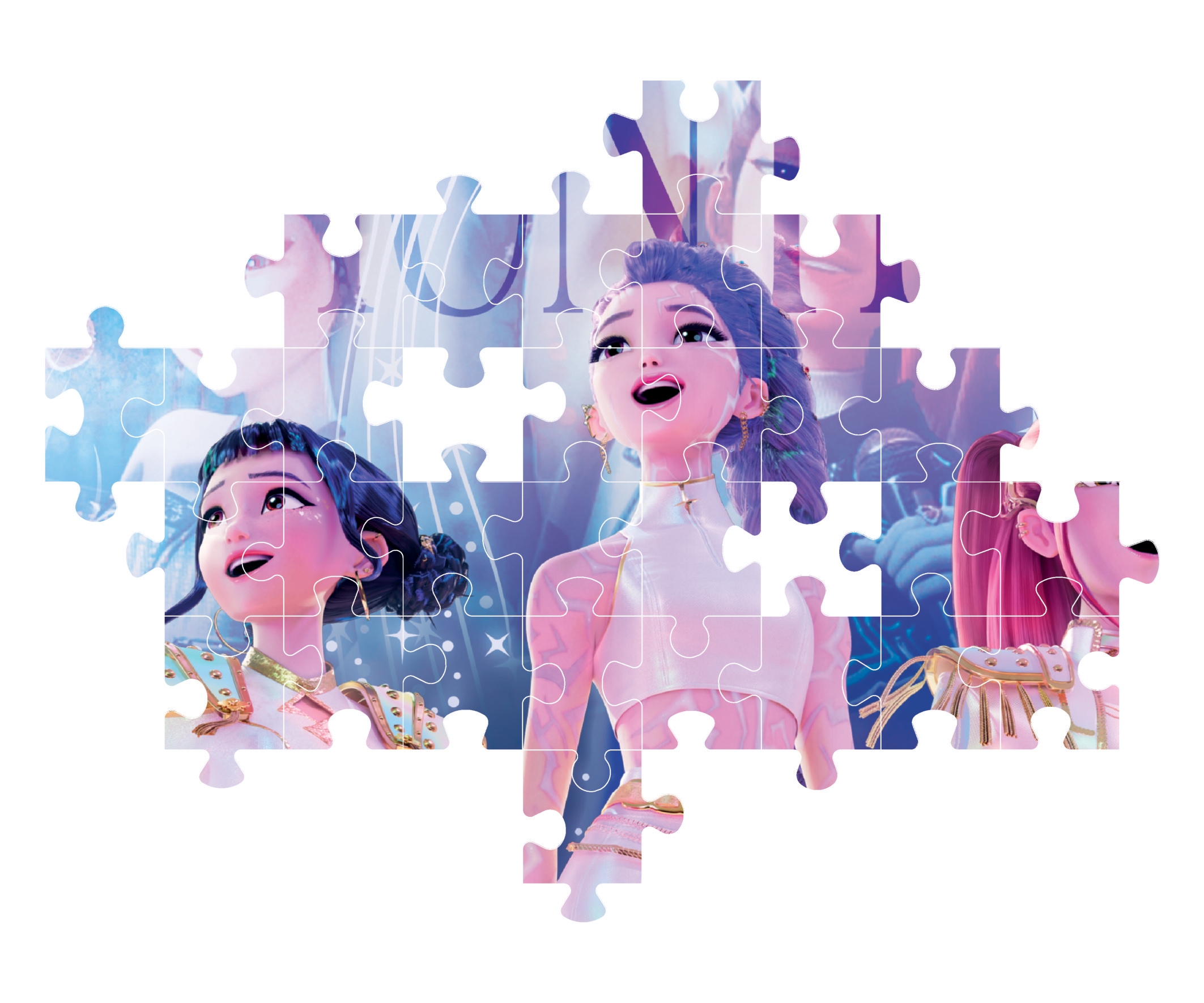 Clementoni® Puzzle »Supercolor K-Pop Demon Hunters« Made in Europe