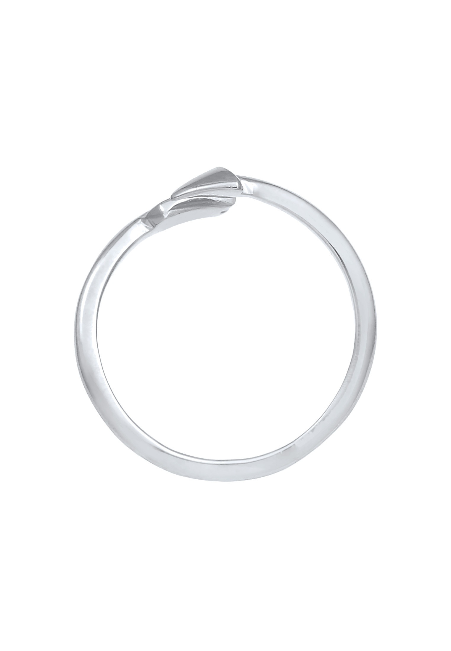 Elli Silberring »Ring Pfeil Amore Liebe Offen Vintage 925 Silber«