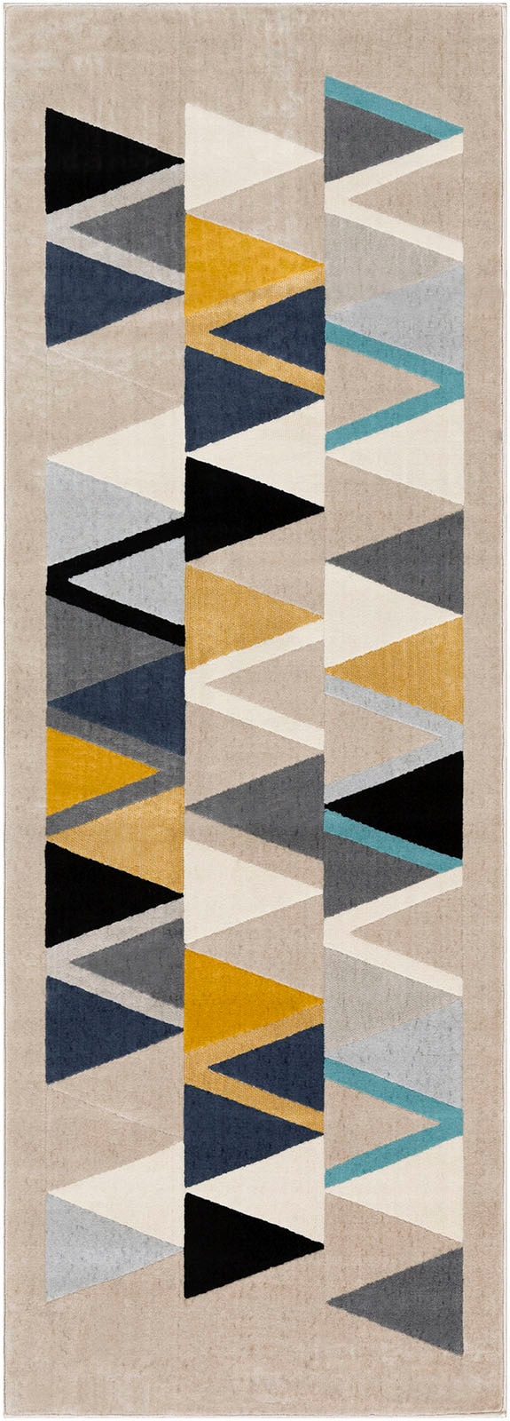 Livabliss Teppich »MILANO« rechteckig 11 mm Höhe Skandi Design, Modern Boho Kurzflor Wohnzimmerteppich, Schlafzimmer