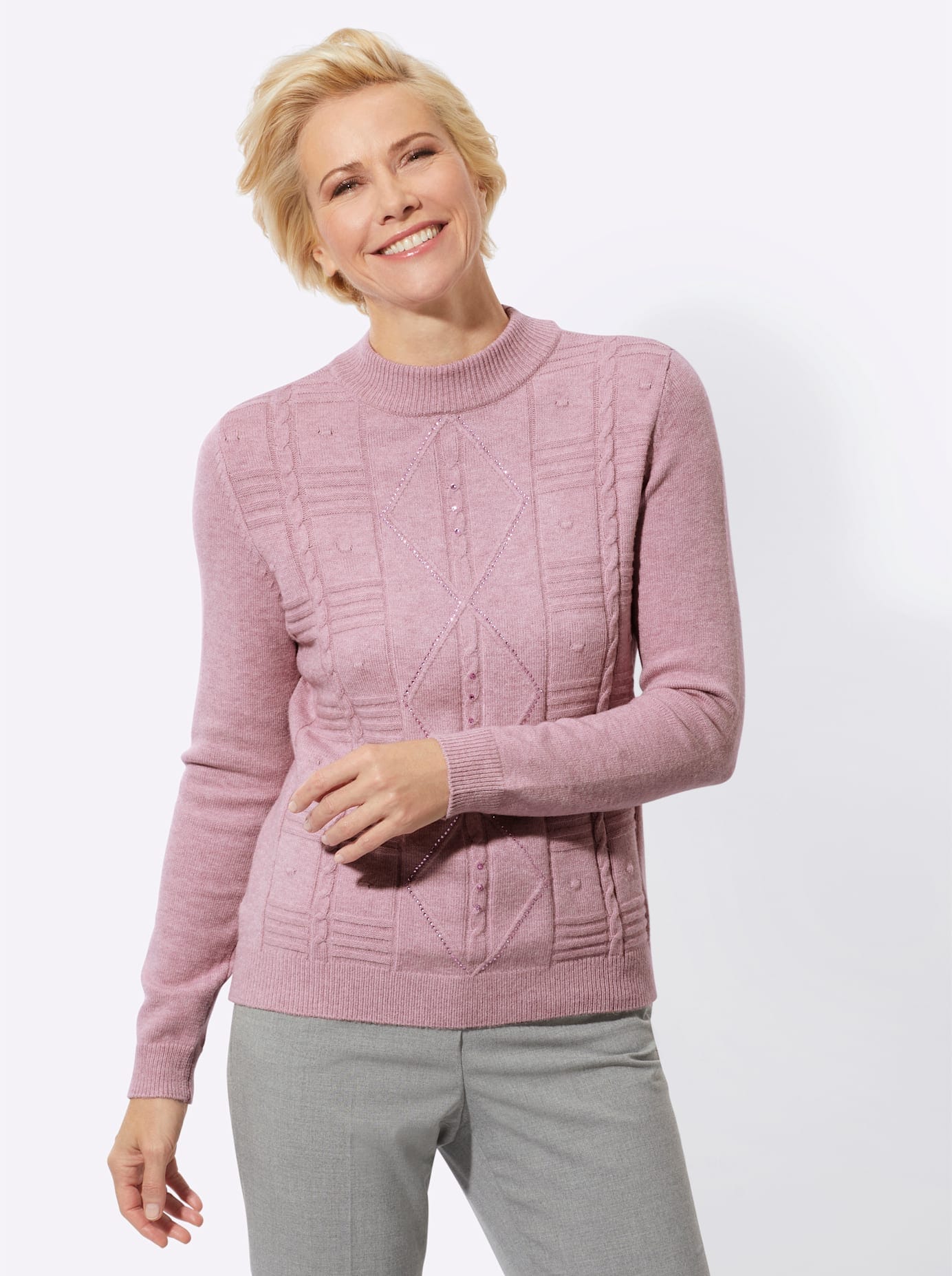 Classic Stehkragenpullover »Pullover«