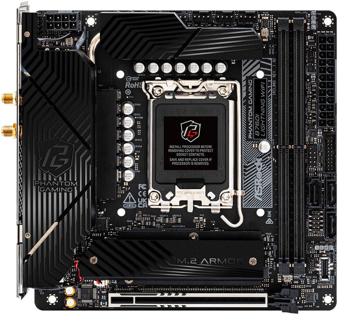 Asrock Mainboard »B760I Lightning WiFi«