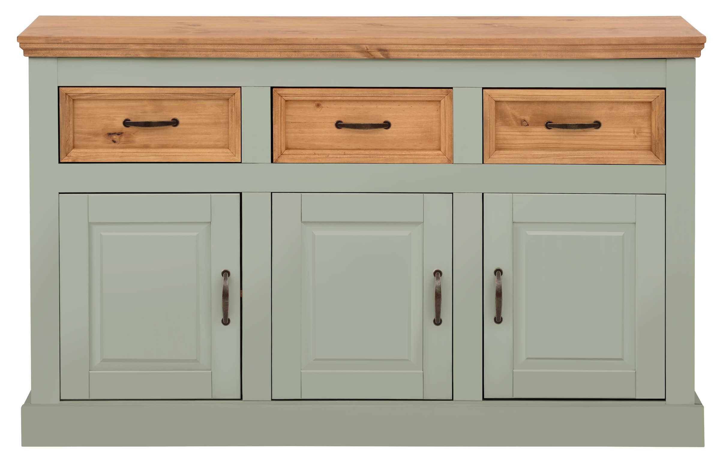 Home affaire Sideboard »Selma«, Kommode aus massivem Kiefernholz, Breite 145 cm