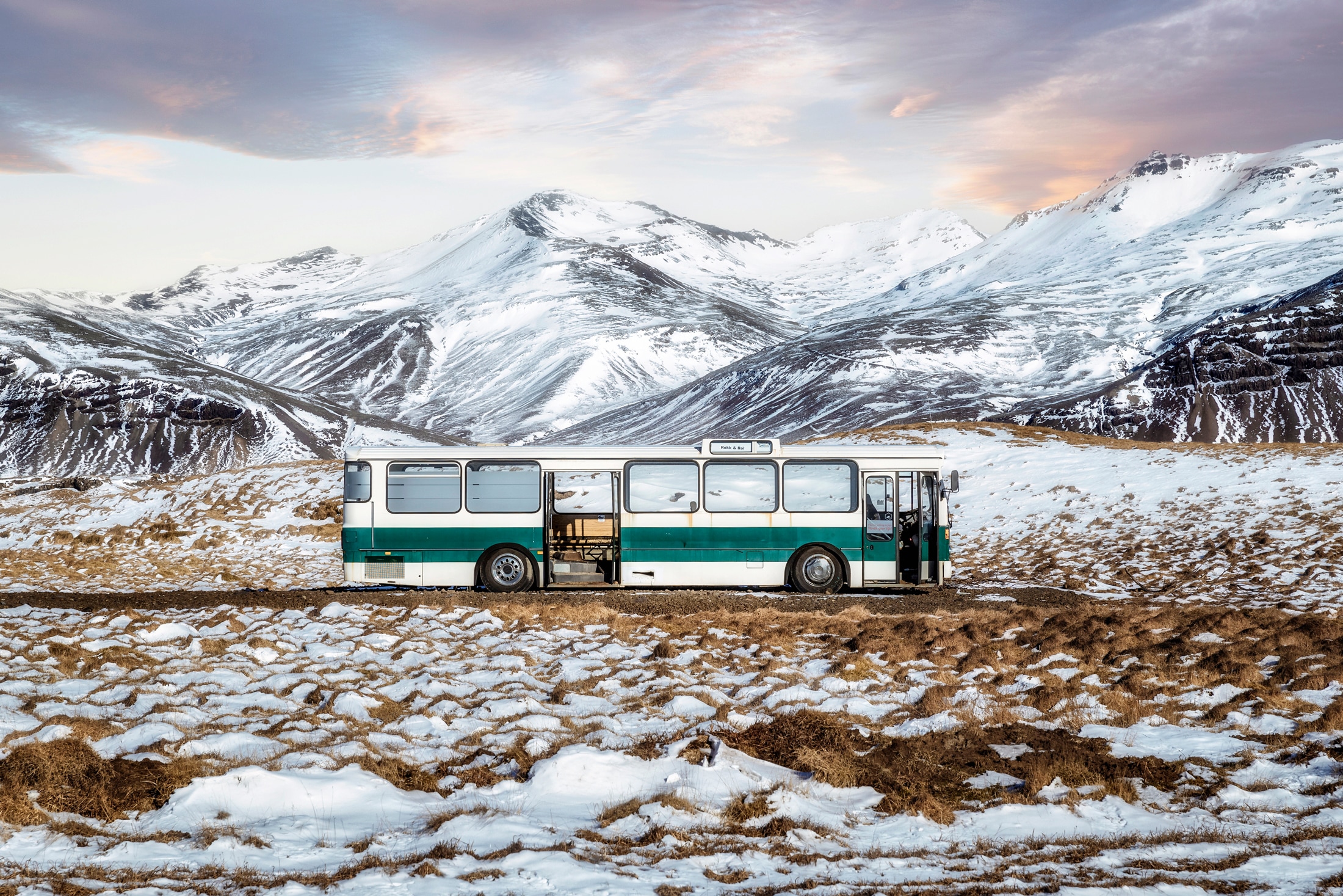 Fototapete »Photo-Art PACO HERRERO, LETZTER HALT NIRGENDWO«