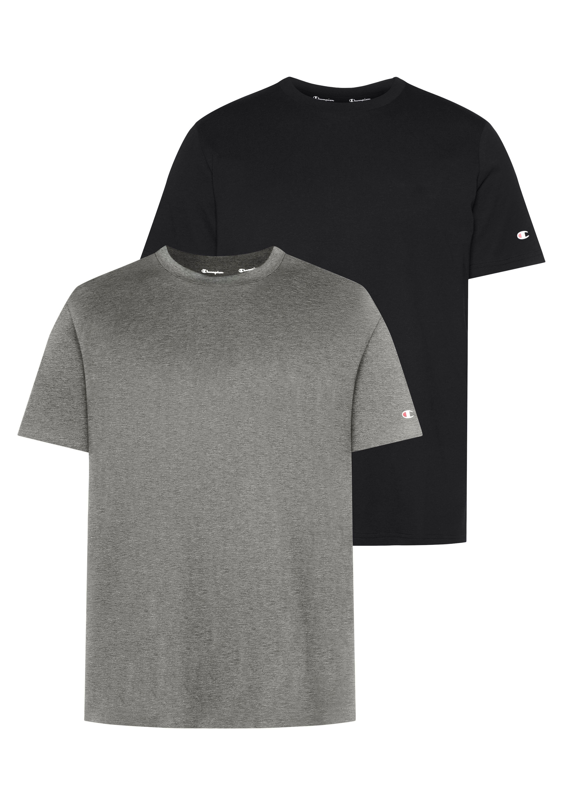 Champion T-Shirt »Classic bestellen (Packung, bei T-Shirt«, 2 Crewneck 2pack OTTO tlg.)