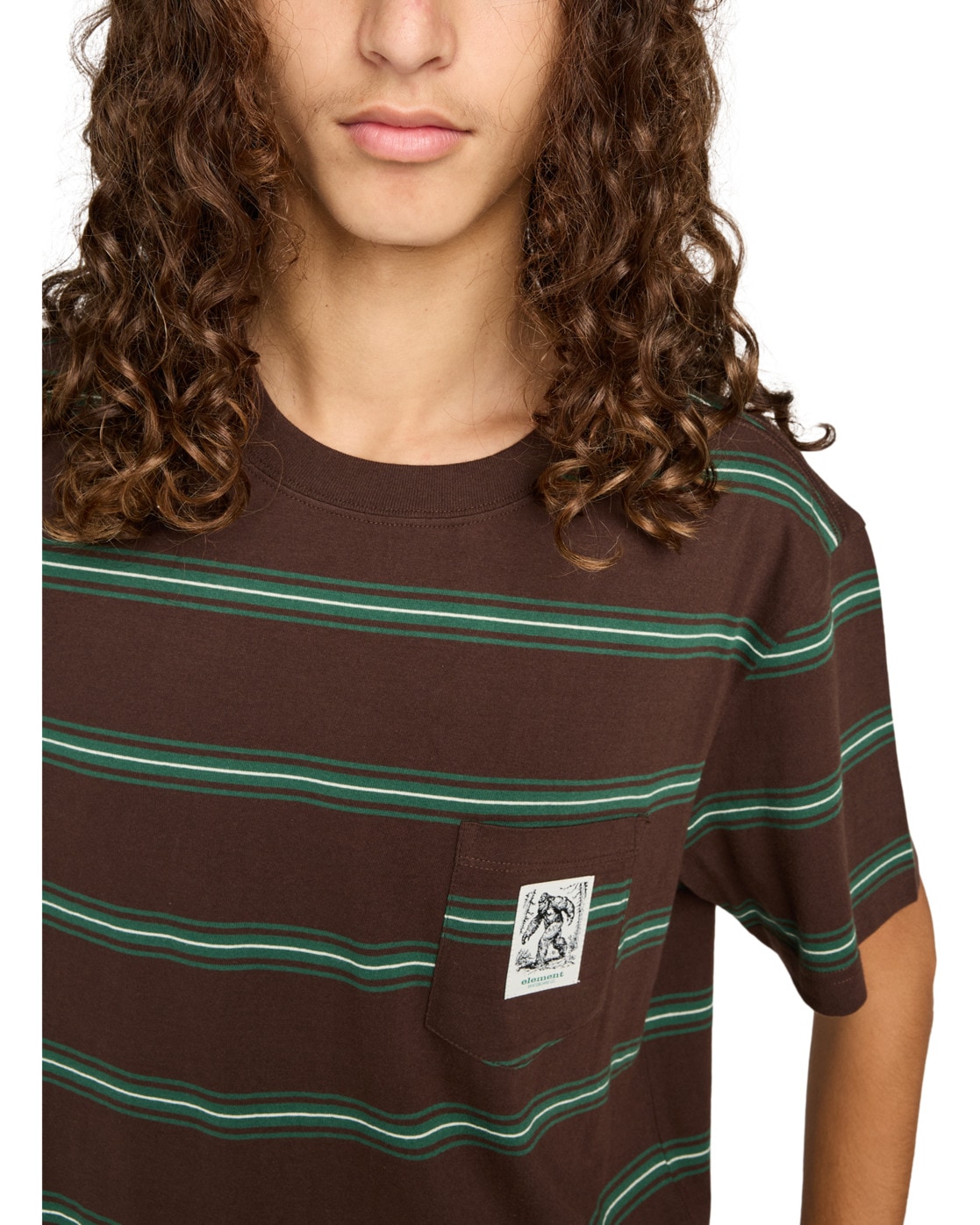 Element Rundhalsshirt »Bigfoot Pocket Label«
