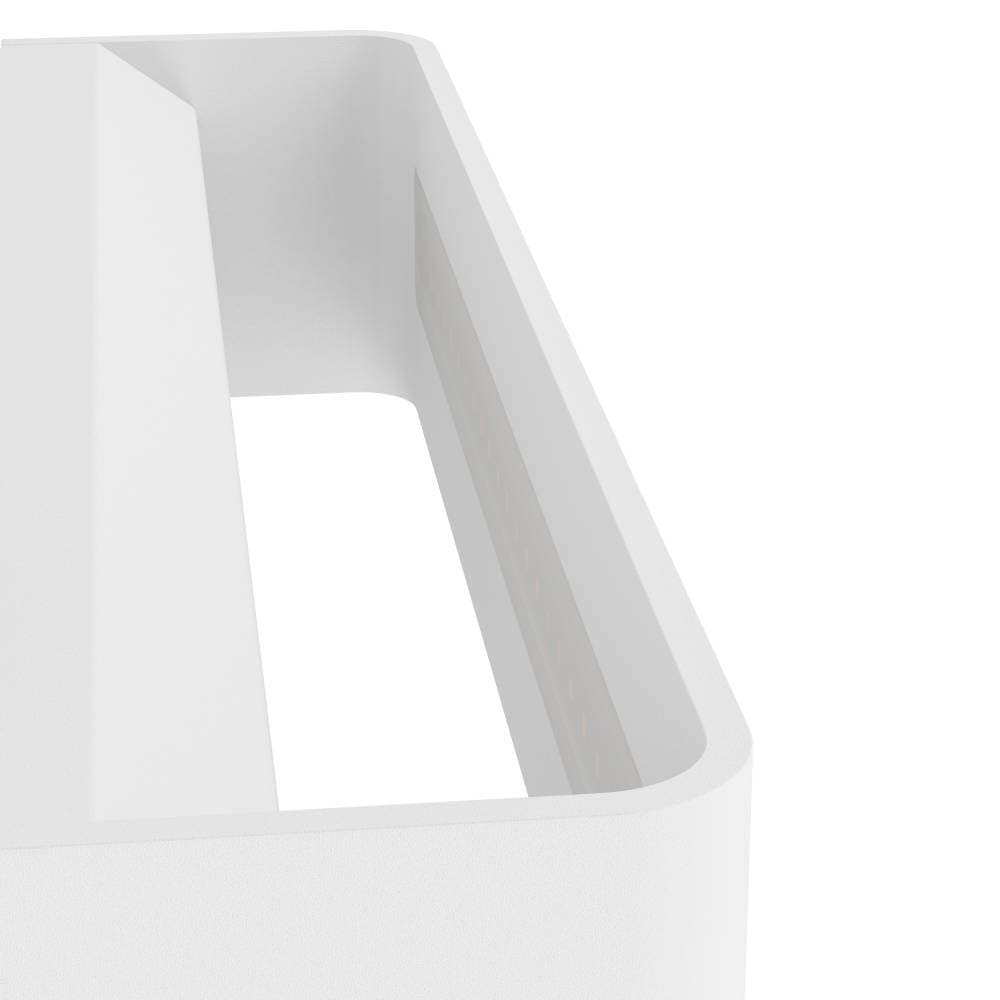 EGLO Wandleuchte »SANIA 4 Wandlampe, Wandstrahler, Flurlampe, weiß, LED, modern«, 1 flammig, Leuchtmittel LED-Board | LED fest integriert, Wohnzimmer, Esszimmer, Flur, minimalistisch, indirektes Licht,36,5x8cm