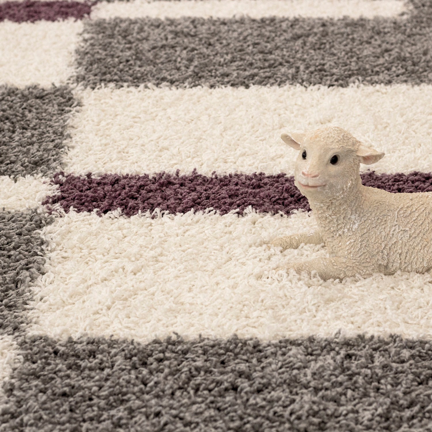Ayyildiz Teppiche Hochflor-Teppich »Gala Shaggy 2505«, rechteckig, 30 mm Höhe, Langflor, Läufer, alle Räume, Wohnzimmer