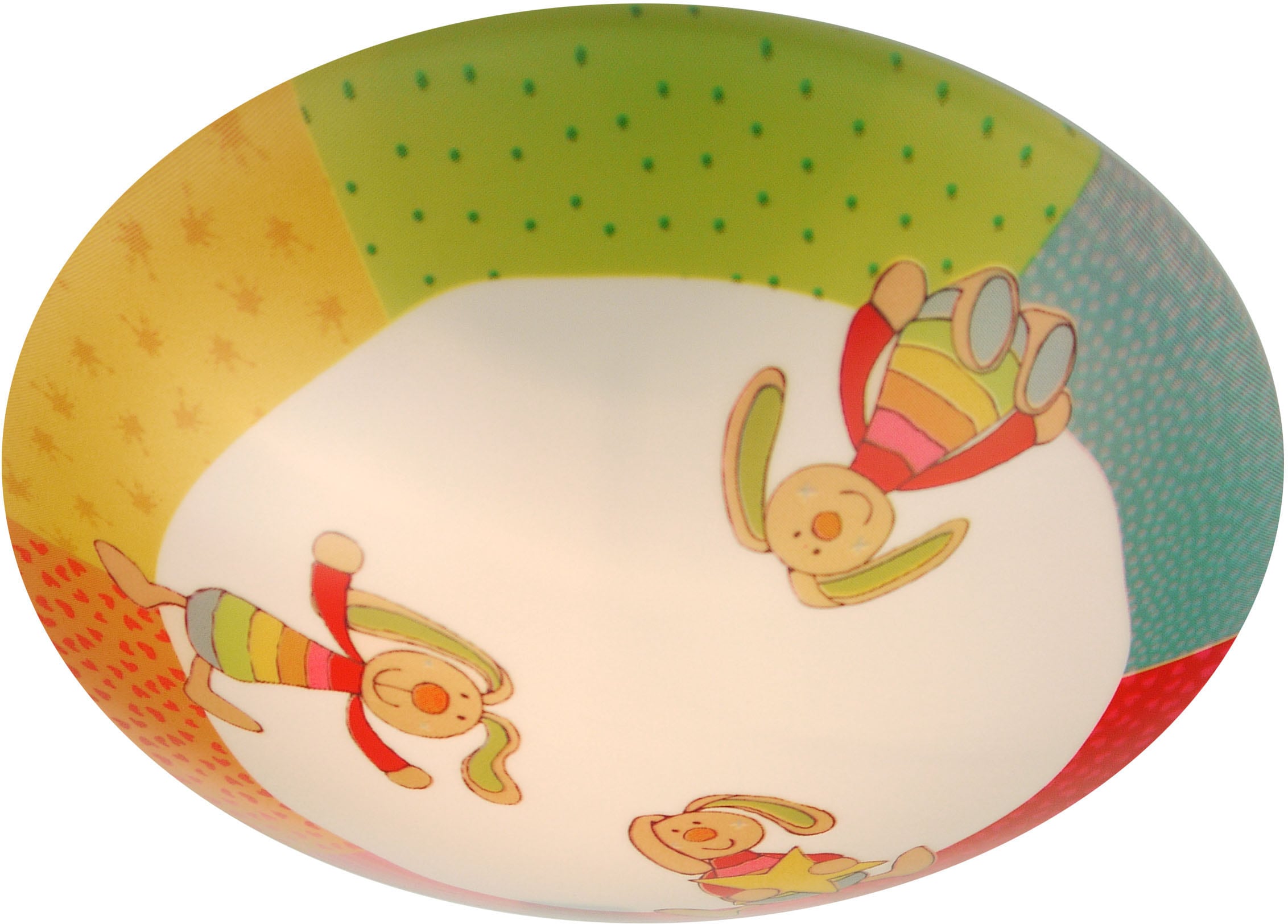 niermann Deckenleuchte »Rainbow-Rabbit« E27 1 Stk. Deckenschale Rainbow Rabbit