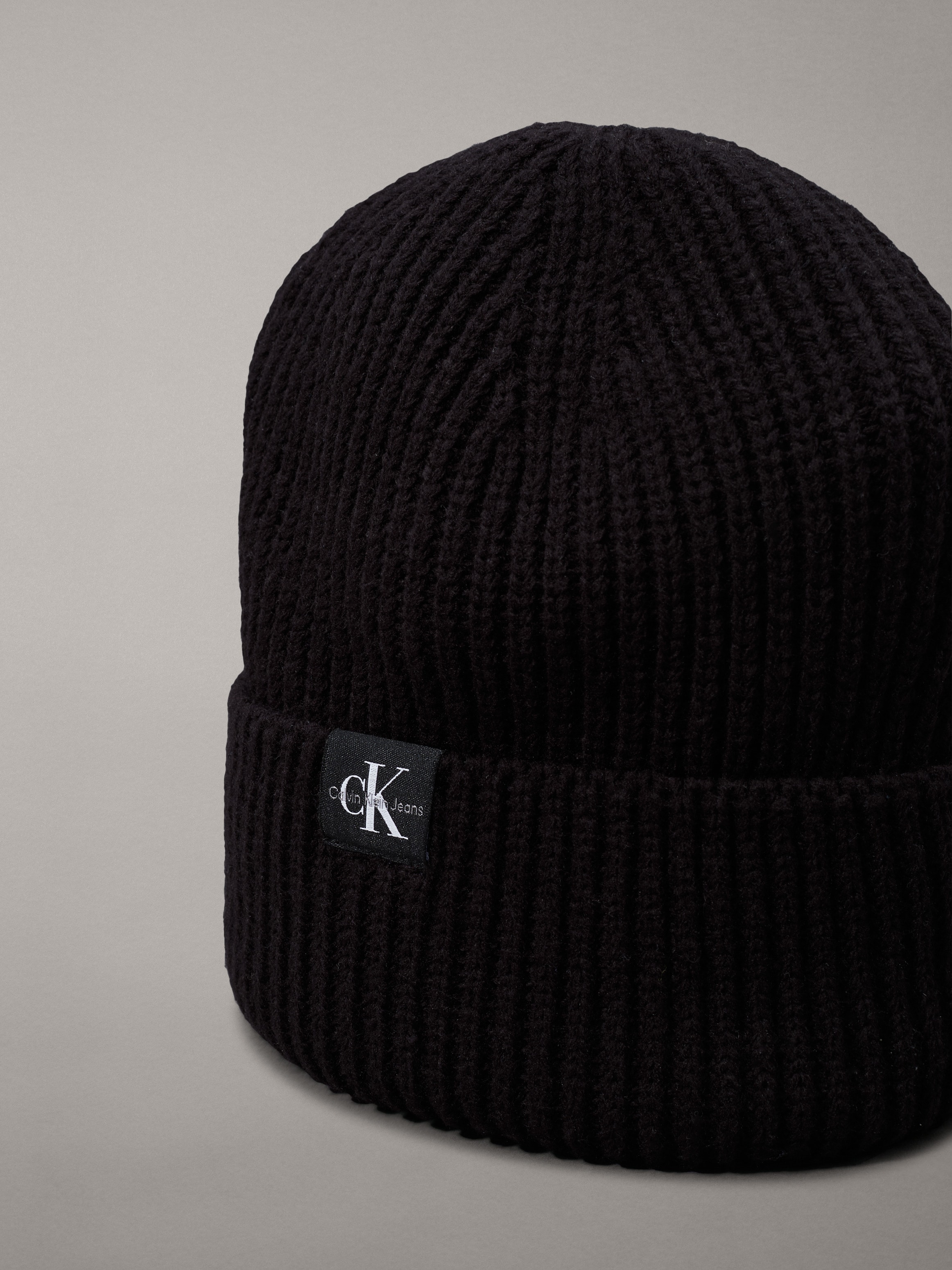 Calvin Klein Jeans Beanie, mit Monogramm-Label