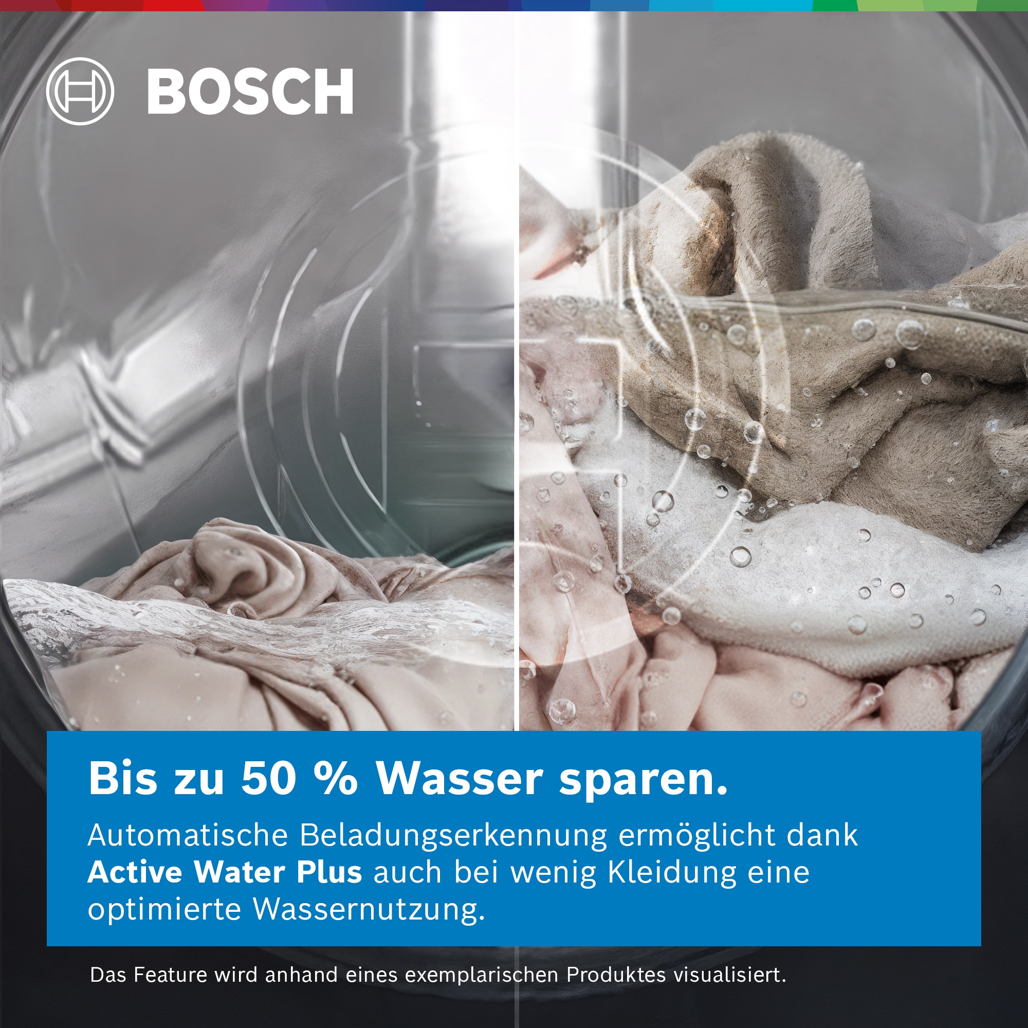BOSCH Waschmaschine Serie 6 »WUU28T71« 8 kg 1400 U/min