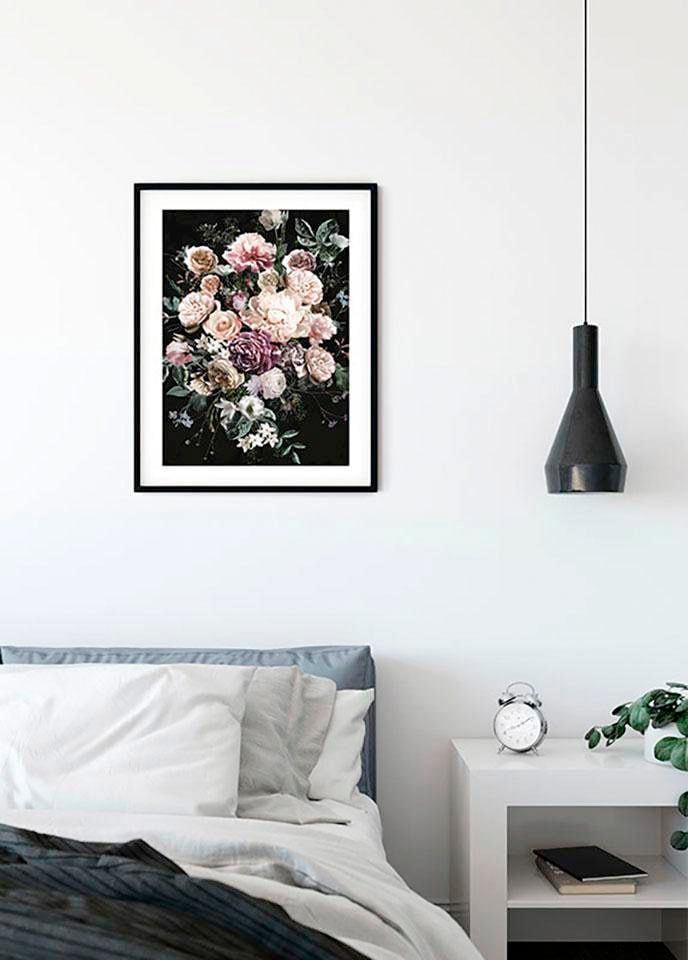 Komar Poster »Charming Bouquet«, Blumen, (1 St.), Kinderzimmer, Schlafzimmer, Wohnzimmer