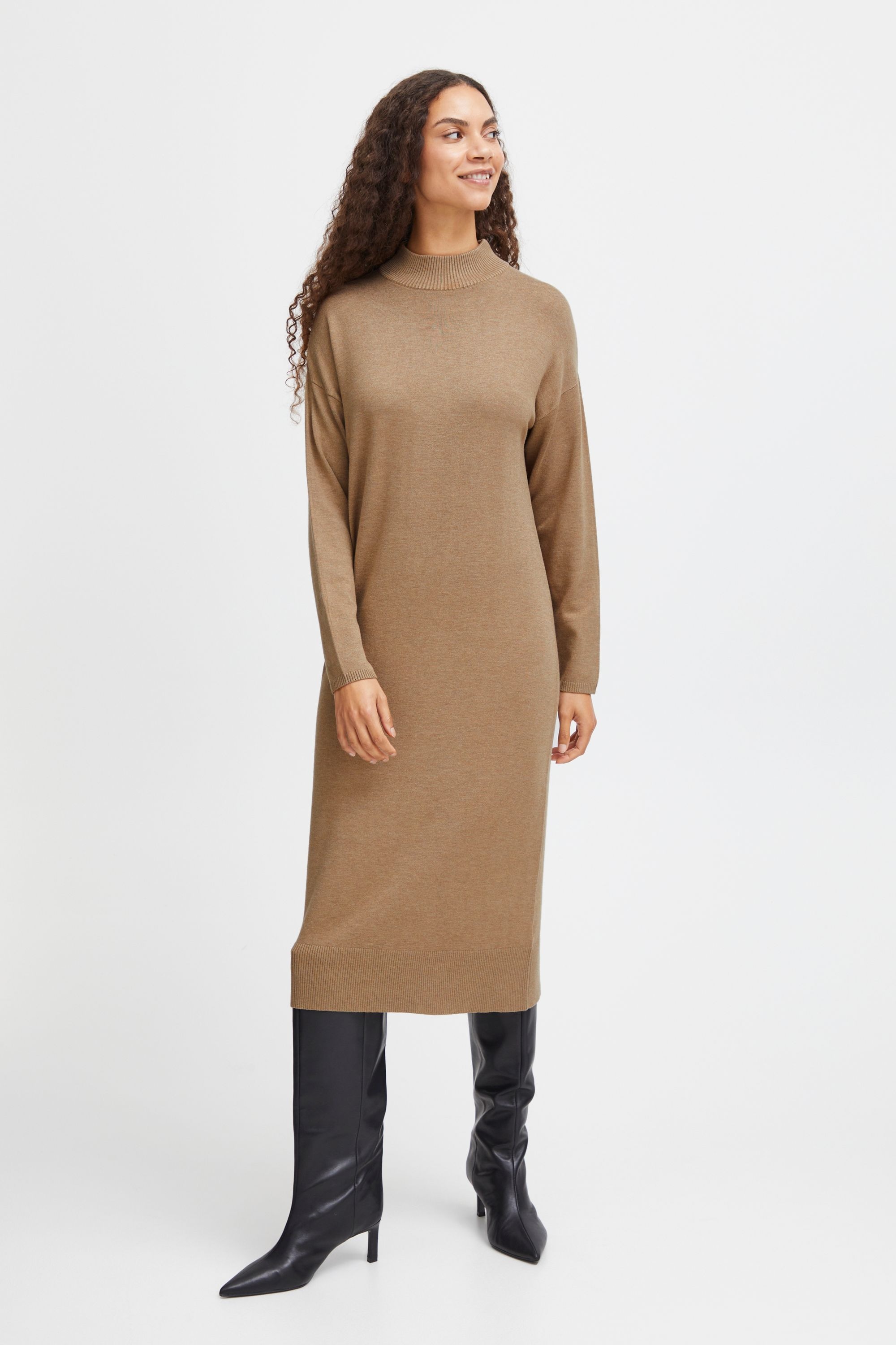 b.young Strickkleid »Strickkleid BYMMMORLA TURTLENECK DRESS-«