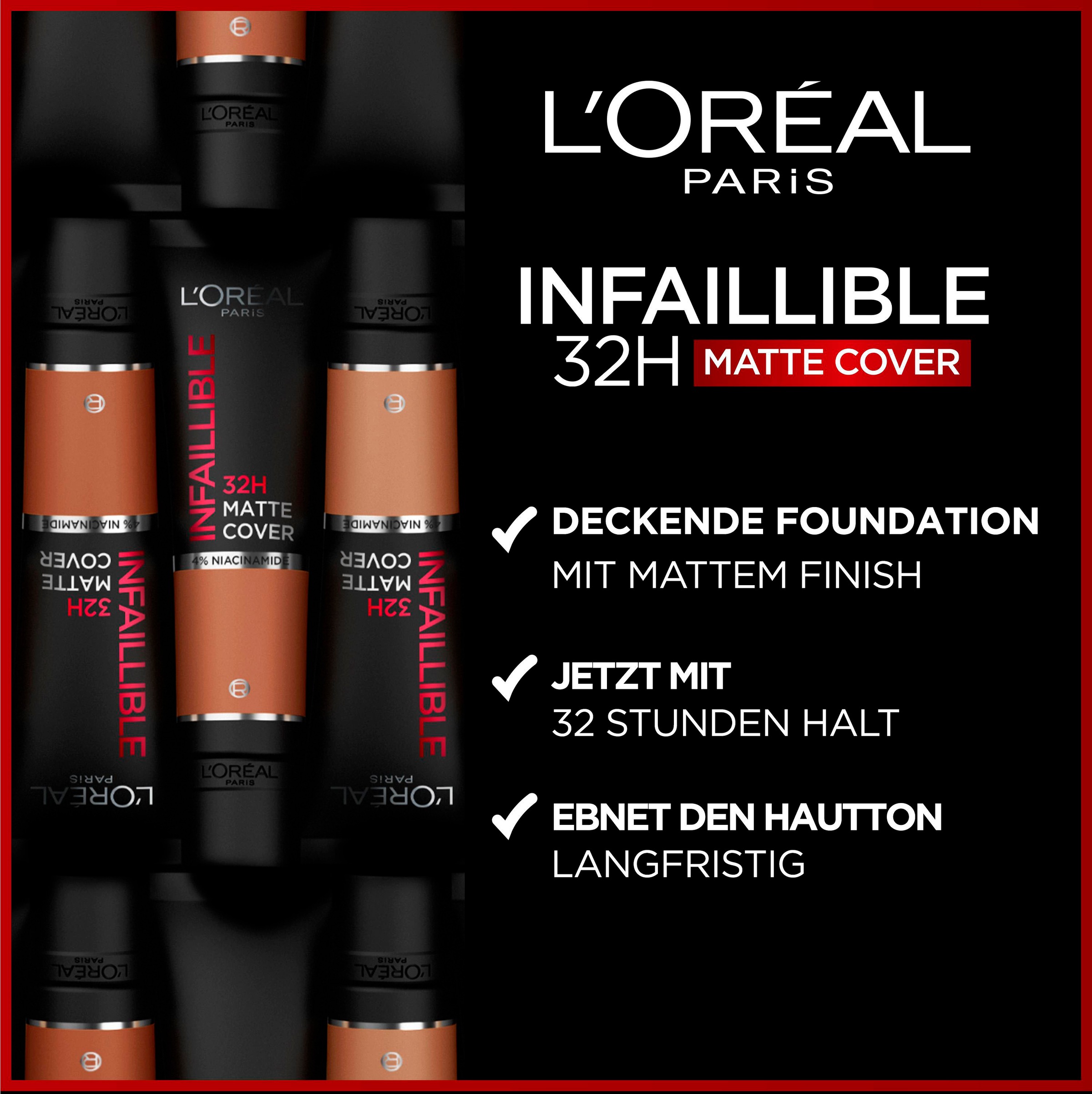 L'ORÉAL PARIS Foundation »L'Oréal Paris Infaillible 32H Matte Cover«