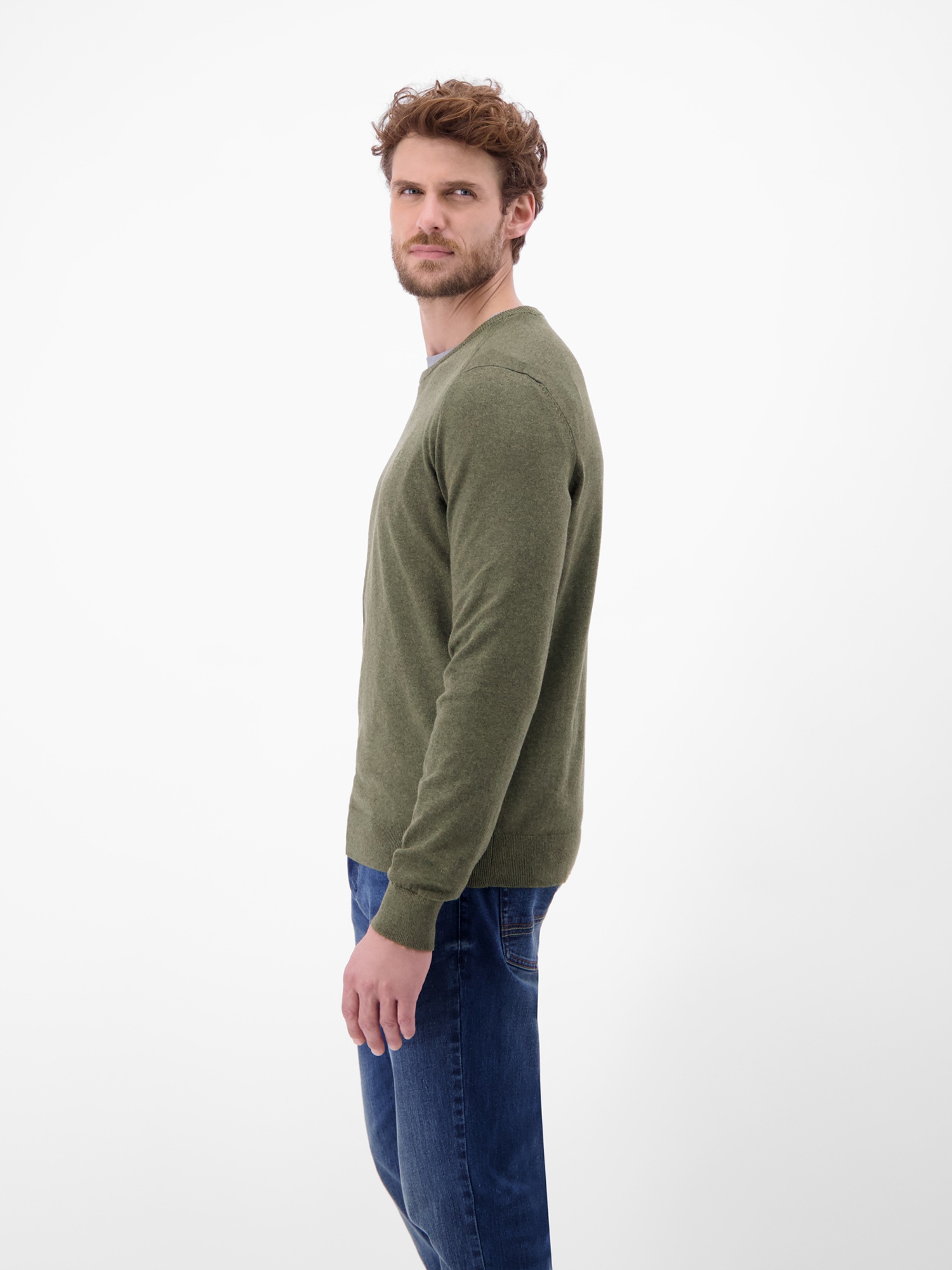 LERROS Strickpullover »Herren Basic Strickpullover«