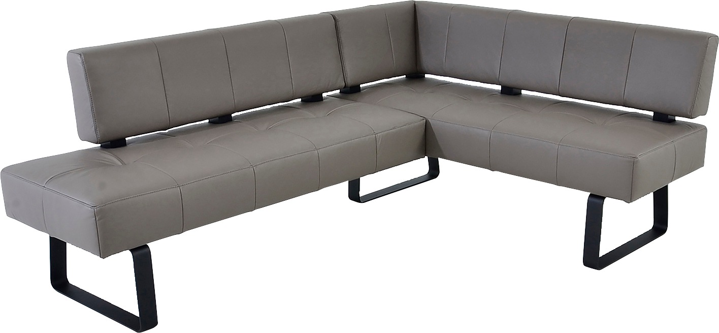 K+W Komfort & Wohnen Eckbank »Spider II«, Sitzsteppung, bequem durch Sandwichbauweise, 2 Stellmaße