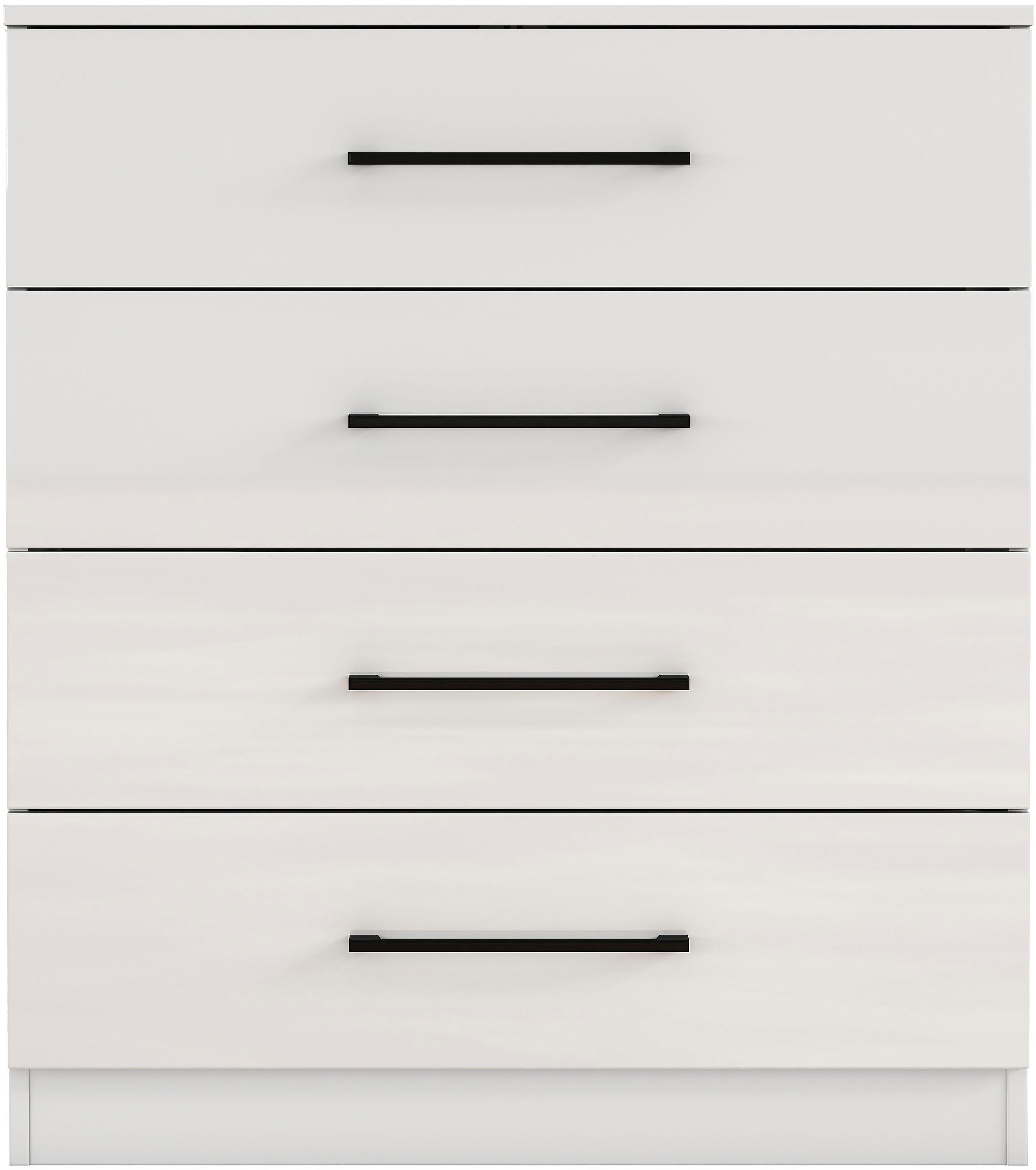 OTTO home Schubkastenkommode »Sylt Schlafzimmerkommode Kommode Wäscheschrank Bestseller« Viel Stauraum im Schlafzimmer mit hochglänzenden Fronten, 1 Stk. tlg. Beistellschrank mit 4 Schubladen