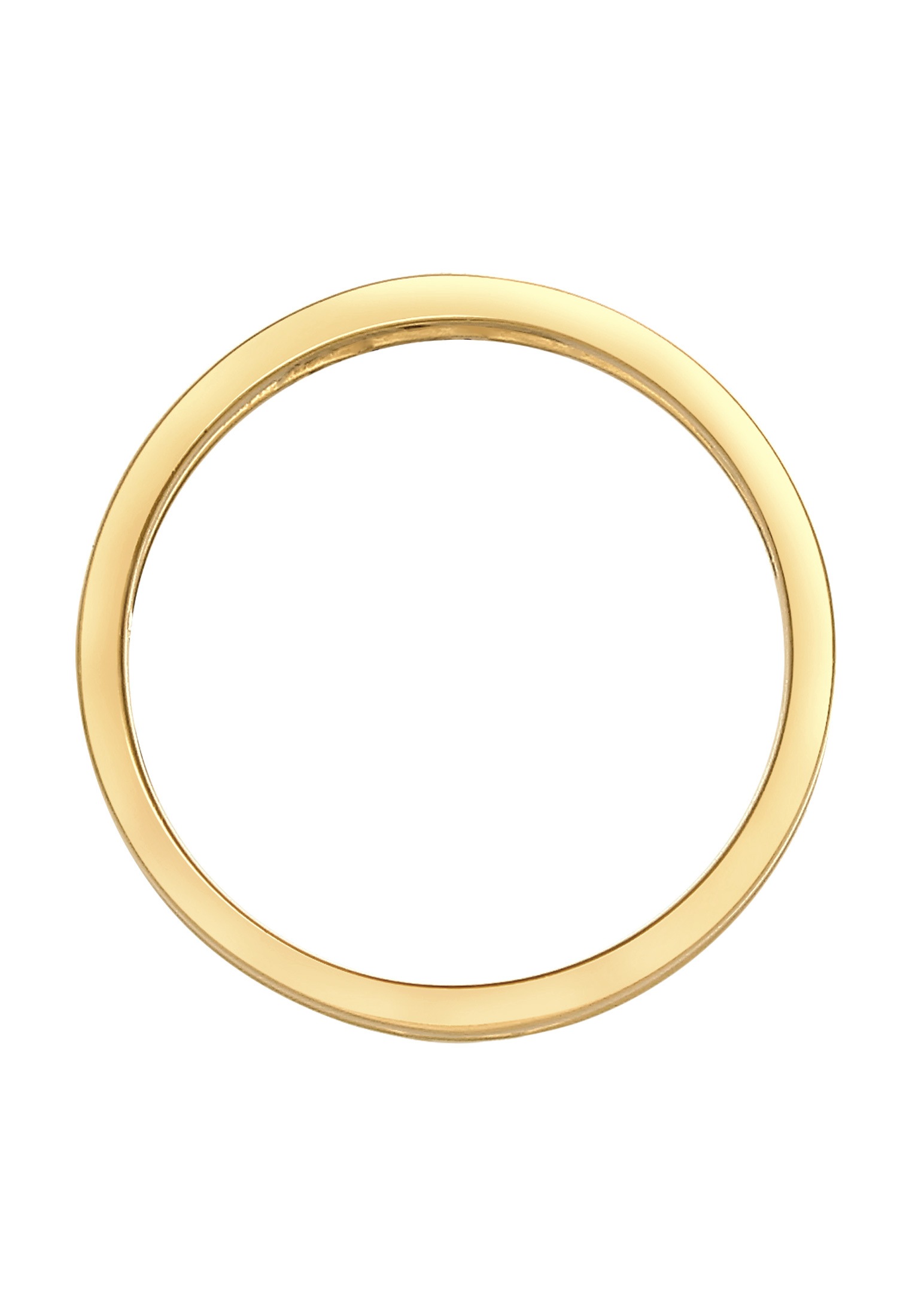 Kuzzoi Silberring »Ring Herren Bandring Steg Massiv 925 Silber«