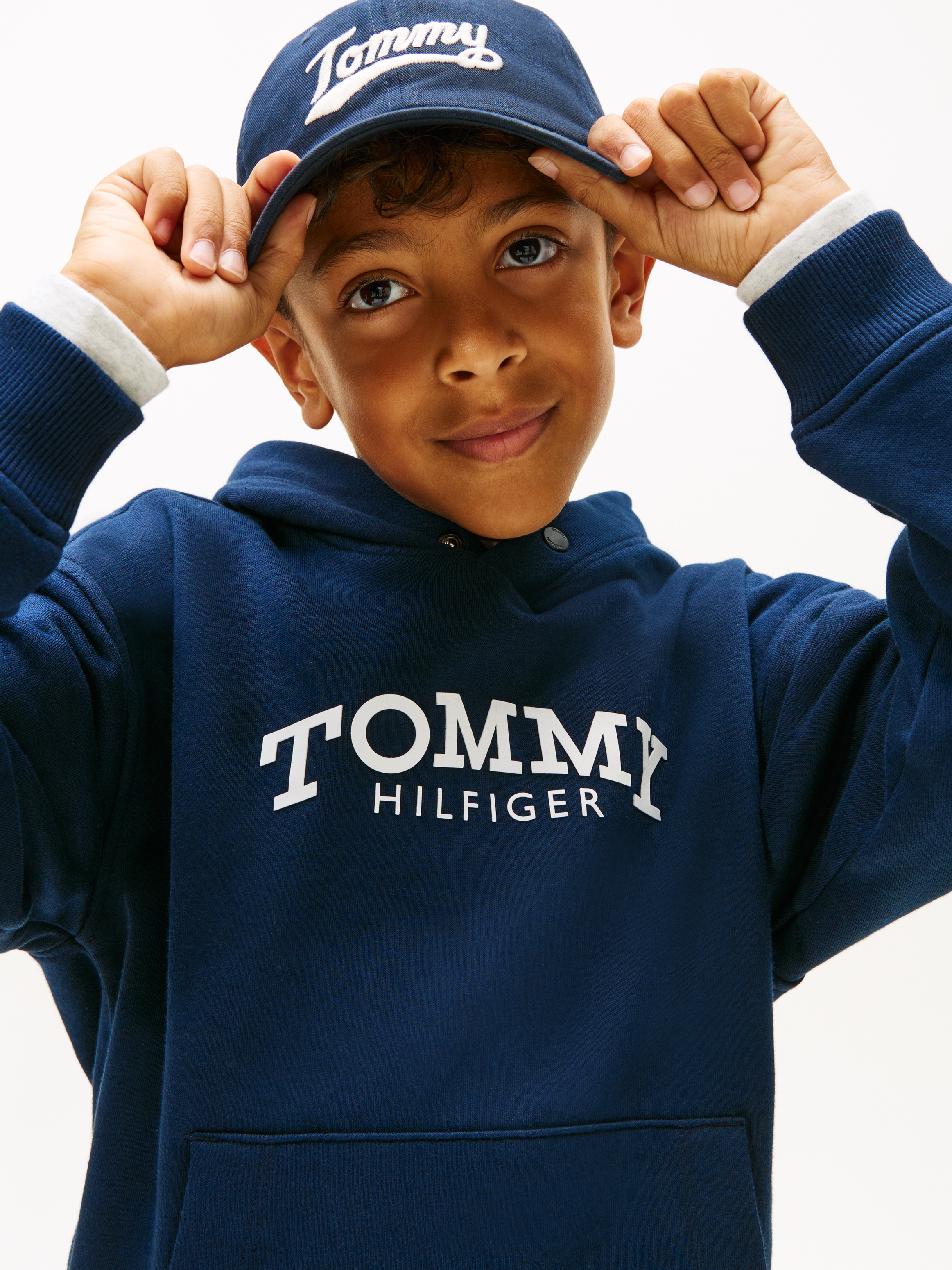 Tommy Hilfiger Kapuzensweatshirt , Regular fit, für Kinder bis 16 Jahre
