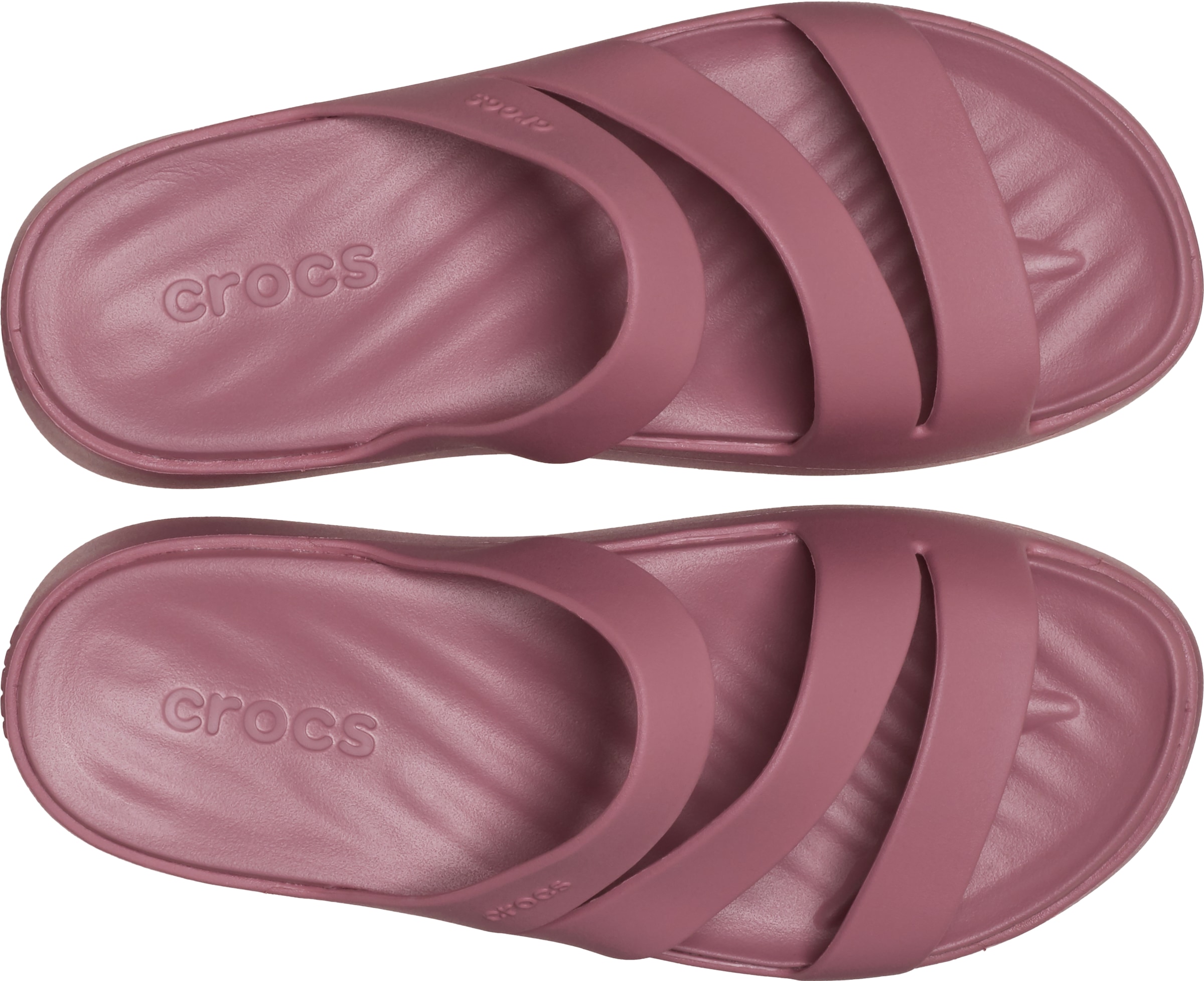 Crocs Badepantolette »Getaway Strappy«, Sommerschuh, Badeschuh, Poolslides mit modischen Riemchen