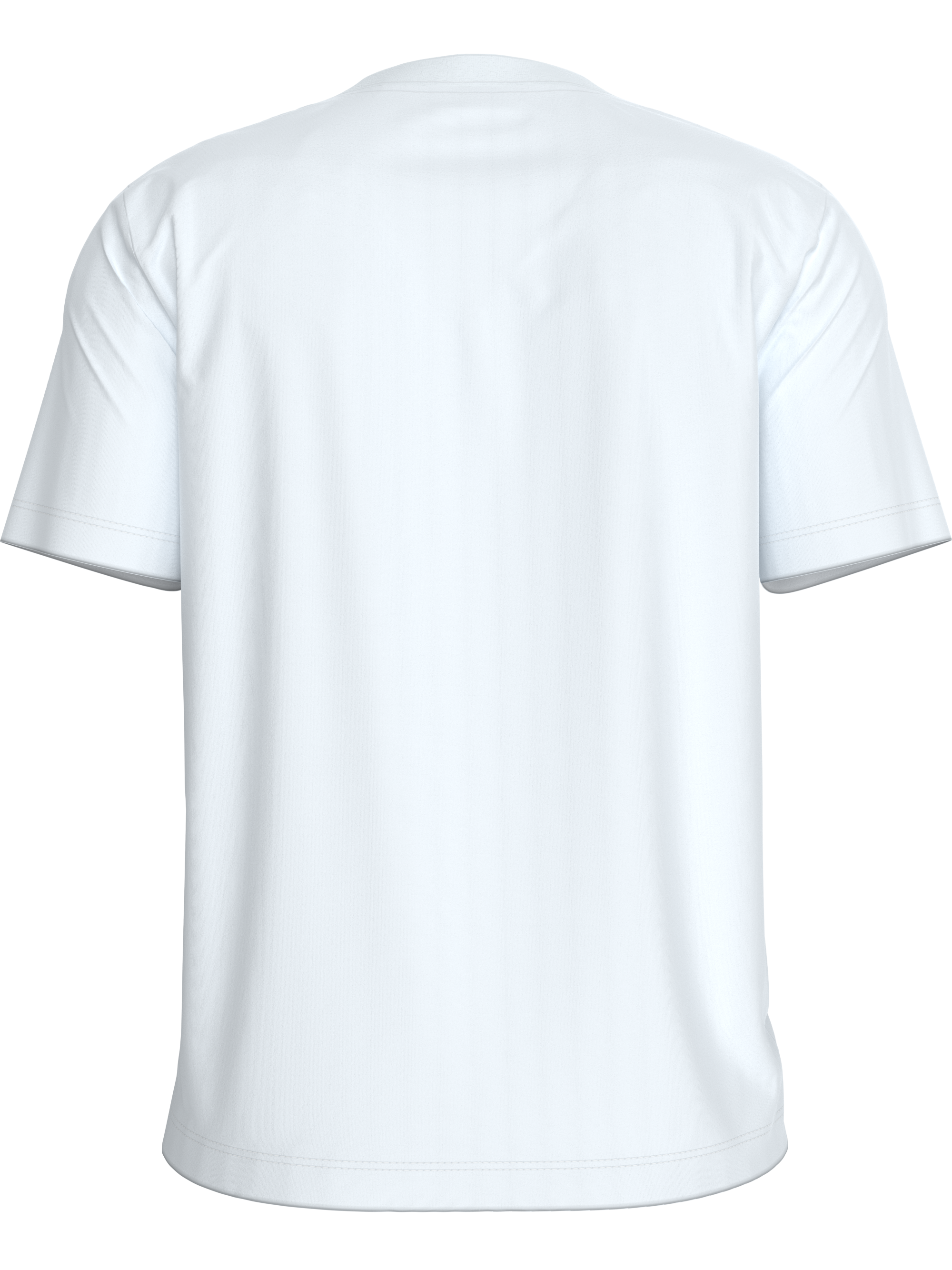 Calvin Klein Jeans T-Shirt Rundhalsausschnitt, Regular Fit, reine Baumwolle