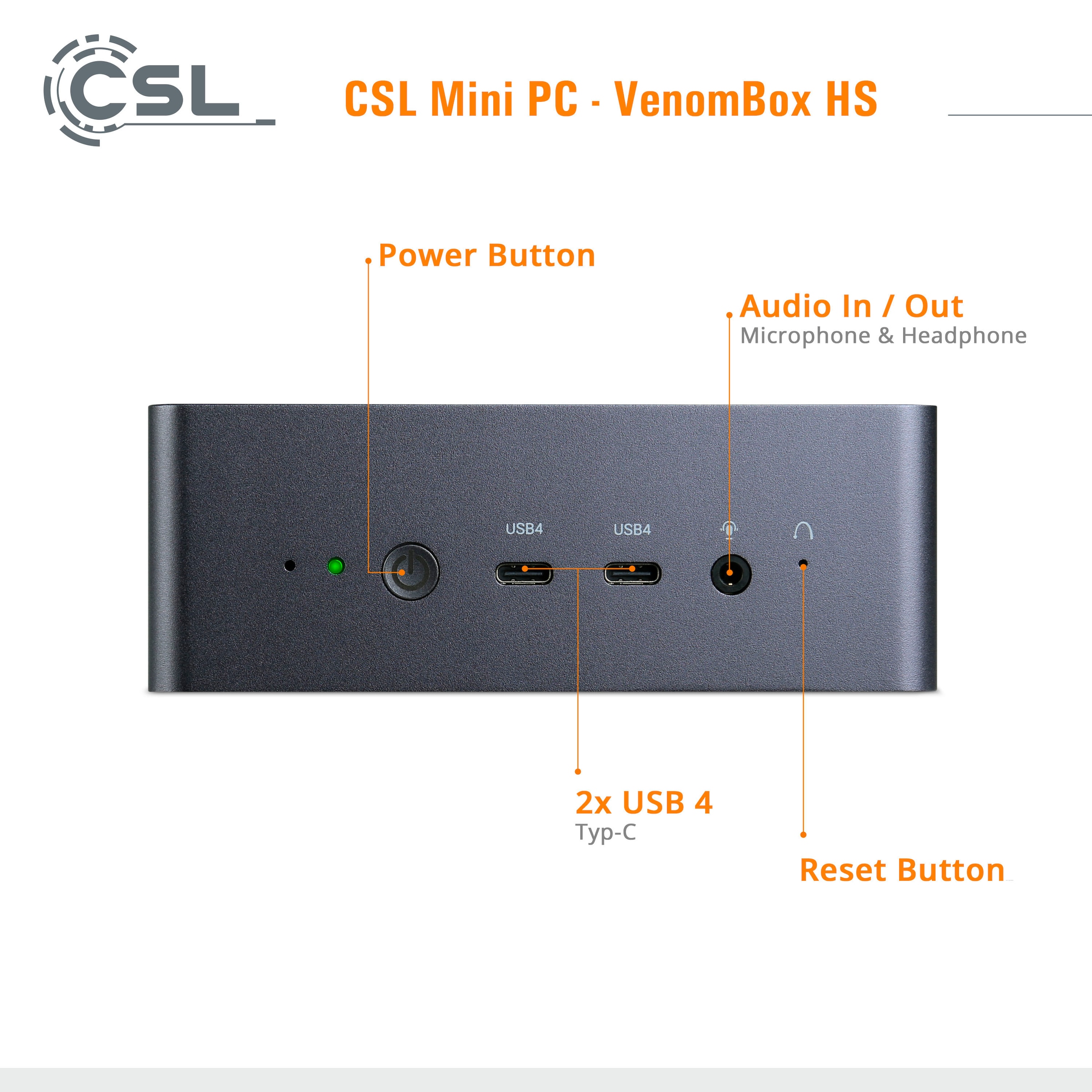 CSL Gaming-PC »VenomBox 8845 HS Windows 11 Pro«