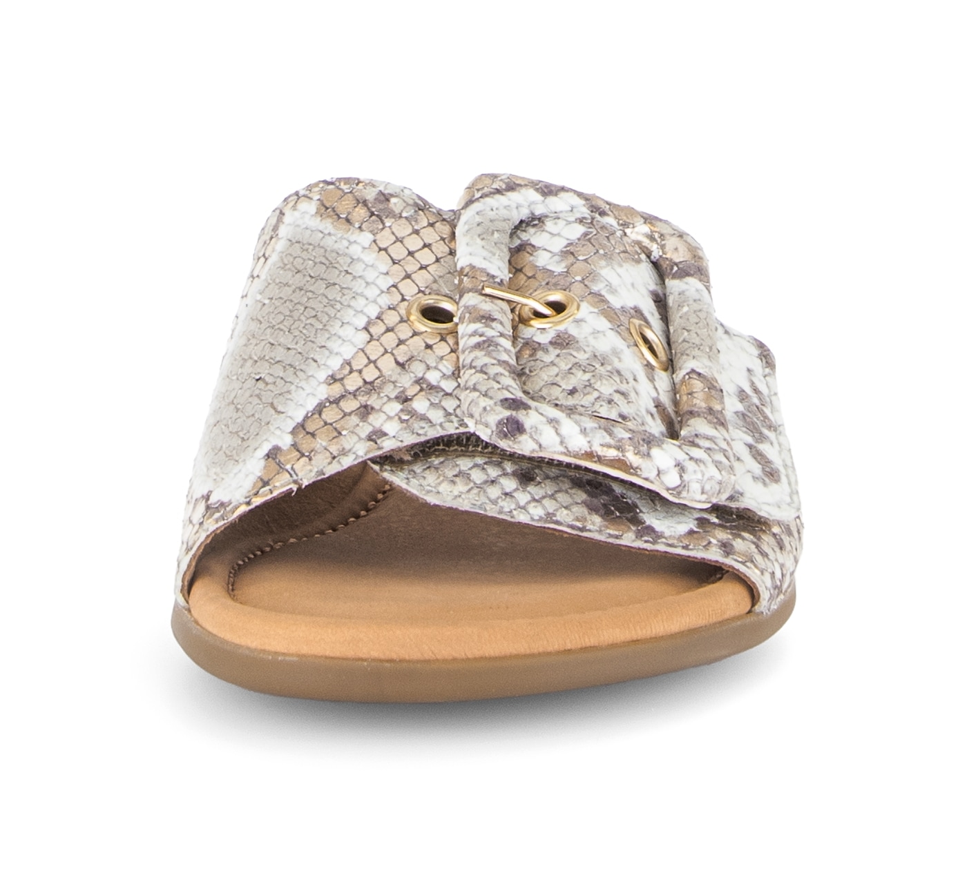 Gabor Pantolette »Rhodos«  Blockabsatz, Sommerschuh, Schupfschuh in Weite G (= weit)