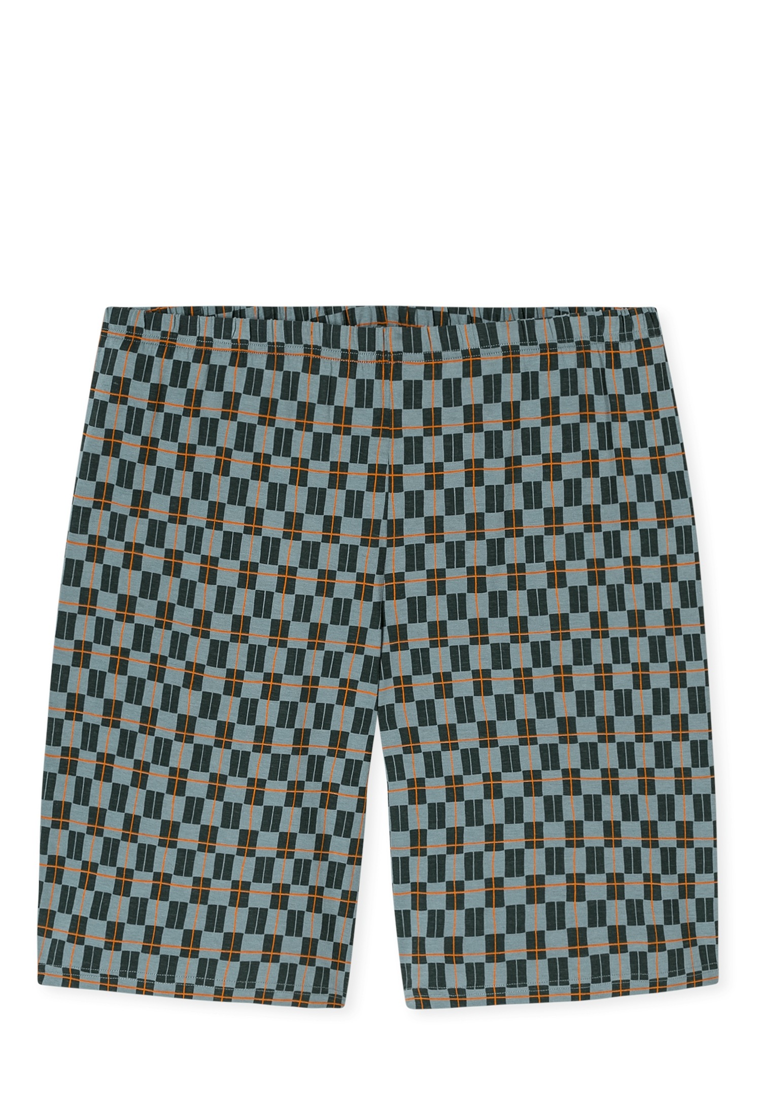 Schiesser Shorty »Casual Essentials« 2 tlg. mit unifarbenem Oberteil und gemusterter Hose