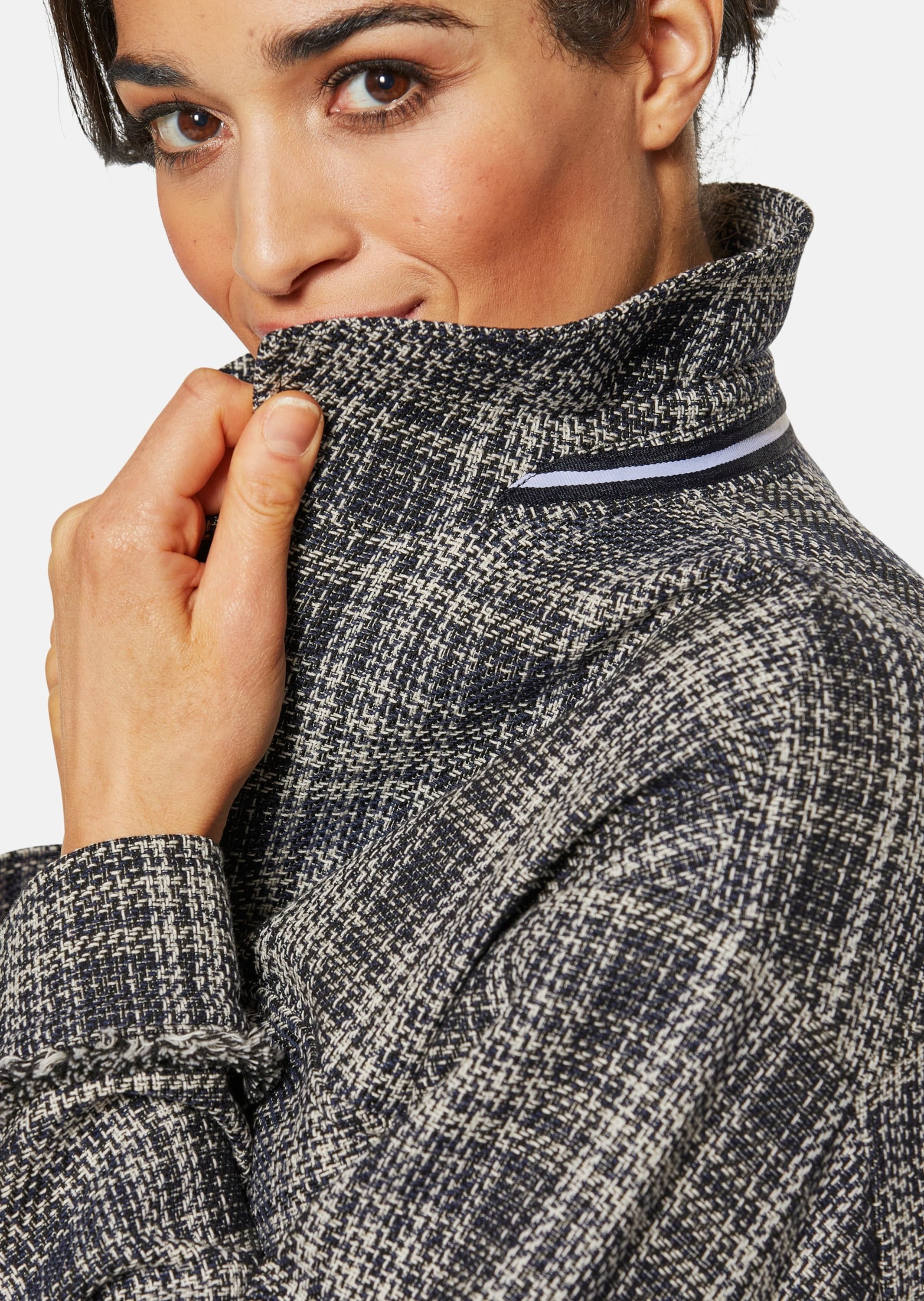 MADELEINE Kurzblazer »Blazer Kurzer Karoblazer«