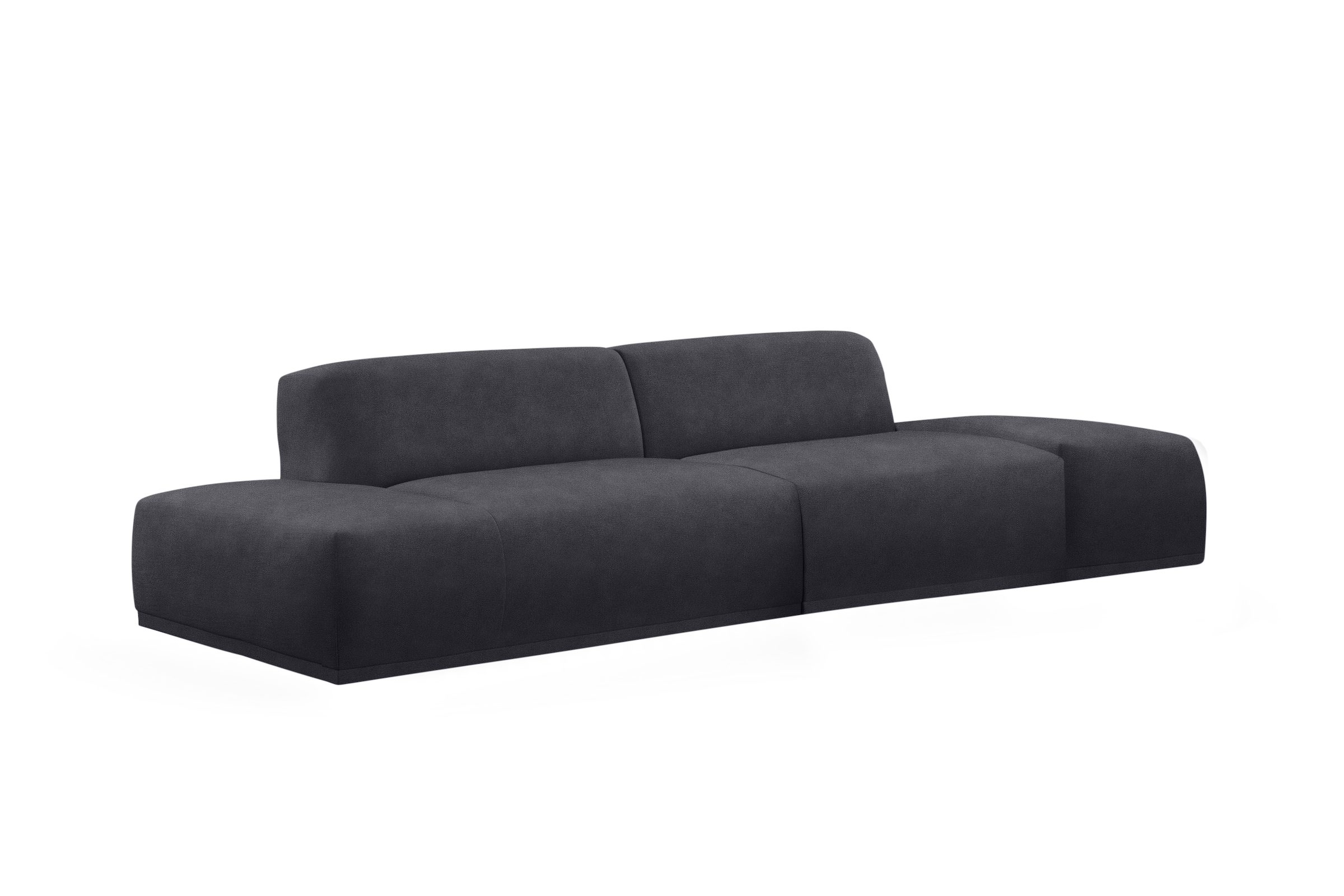 TRENDMANUFAKTUR Big-Sofa »Braga, toller Sitzkomfort, Designsofa« in moderner Optik, mit hochwertigem Kaltschaum