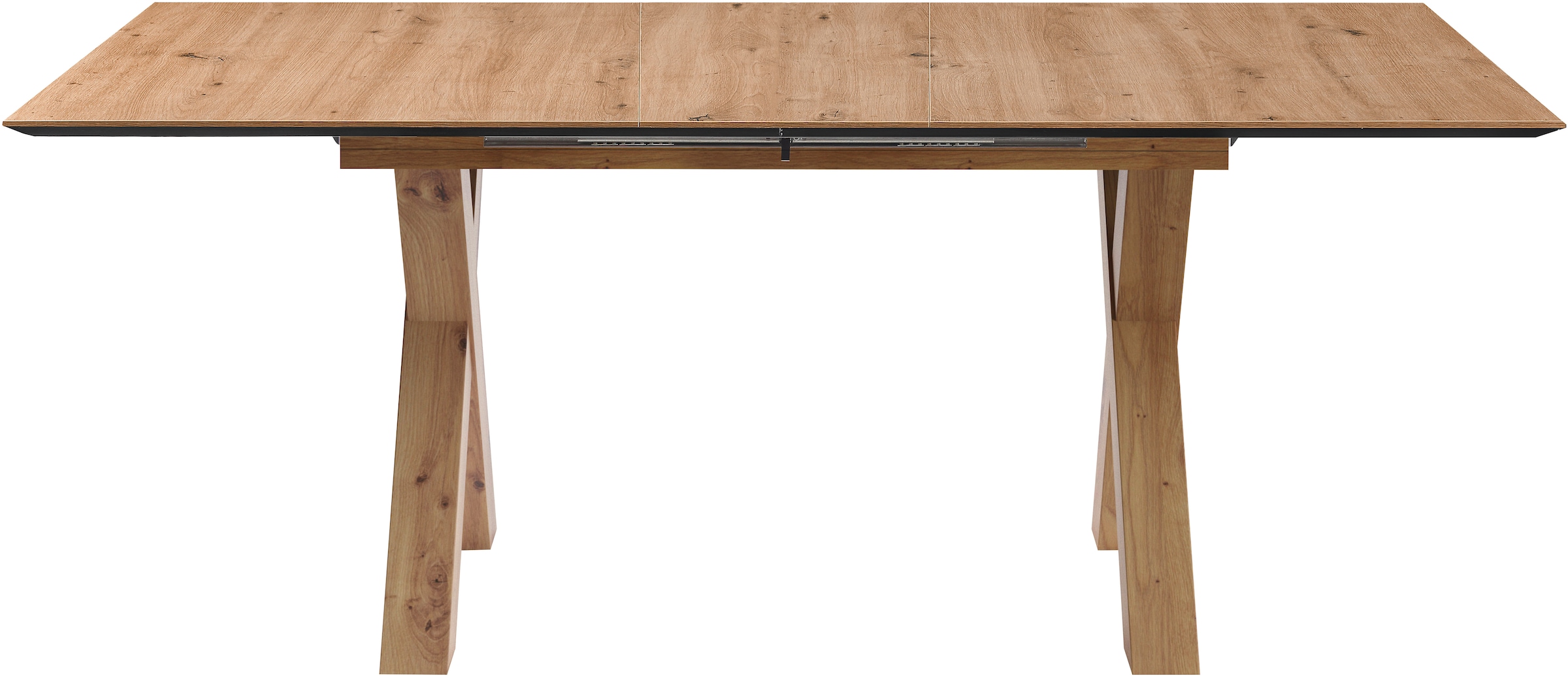 set one by Musterring Esstisch »New Atlanta« Platte rechteckig mit schweizer Kante, ausziehbar, Gestell in X-Form