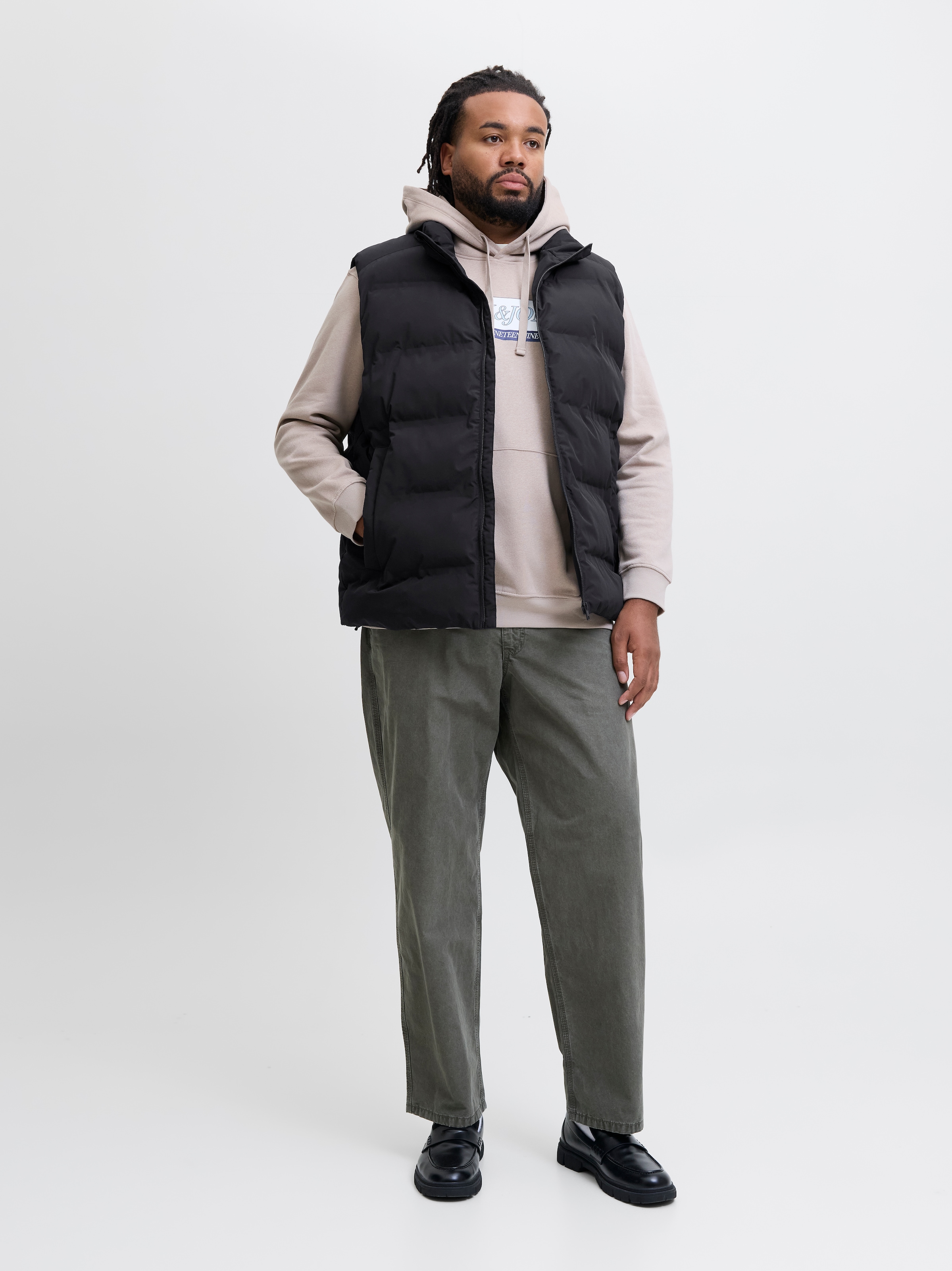 Jack & Jones PlusSize Steppweste »JJESOHO BODYWARMER COLLAR SN PLS«