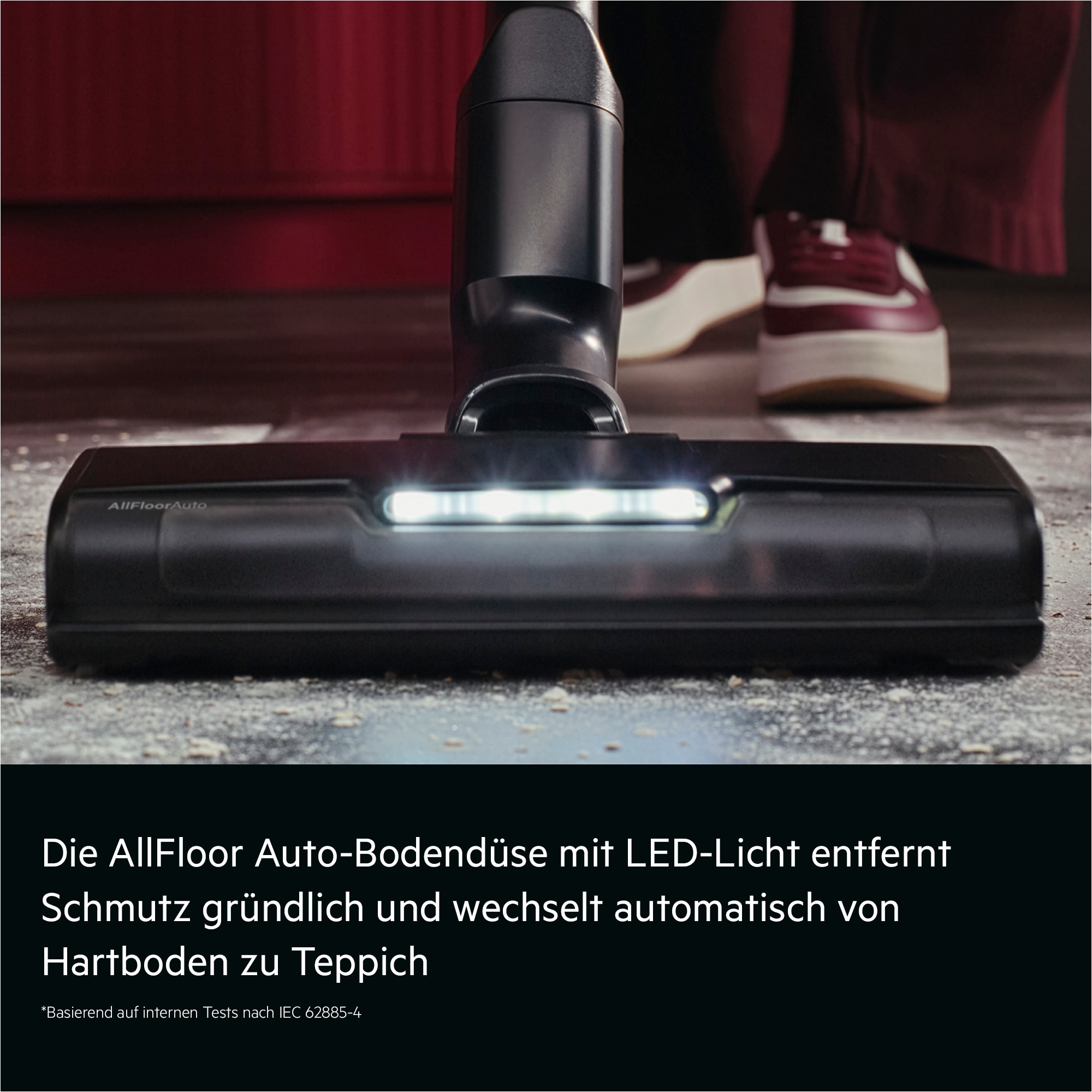 AEG Akku-Hand-und Stielstaubsauger »AP72AF21DG« Leicht & leistungsstark‑HEPA‑Filter: 99,99 % reinere Luft im Zuhause
