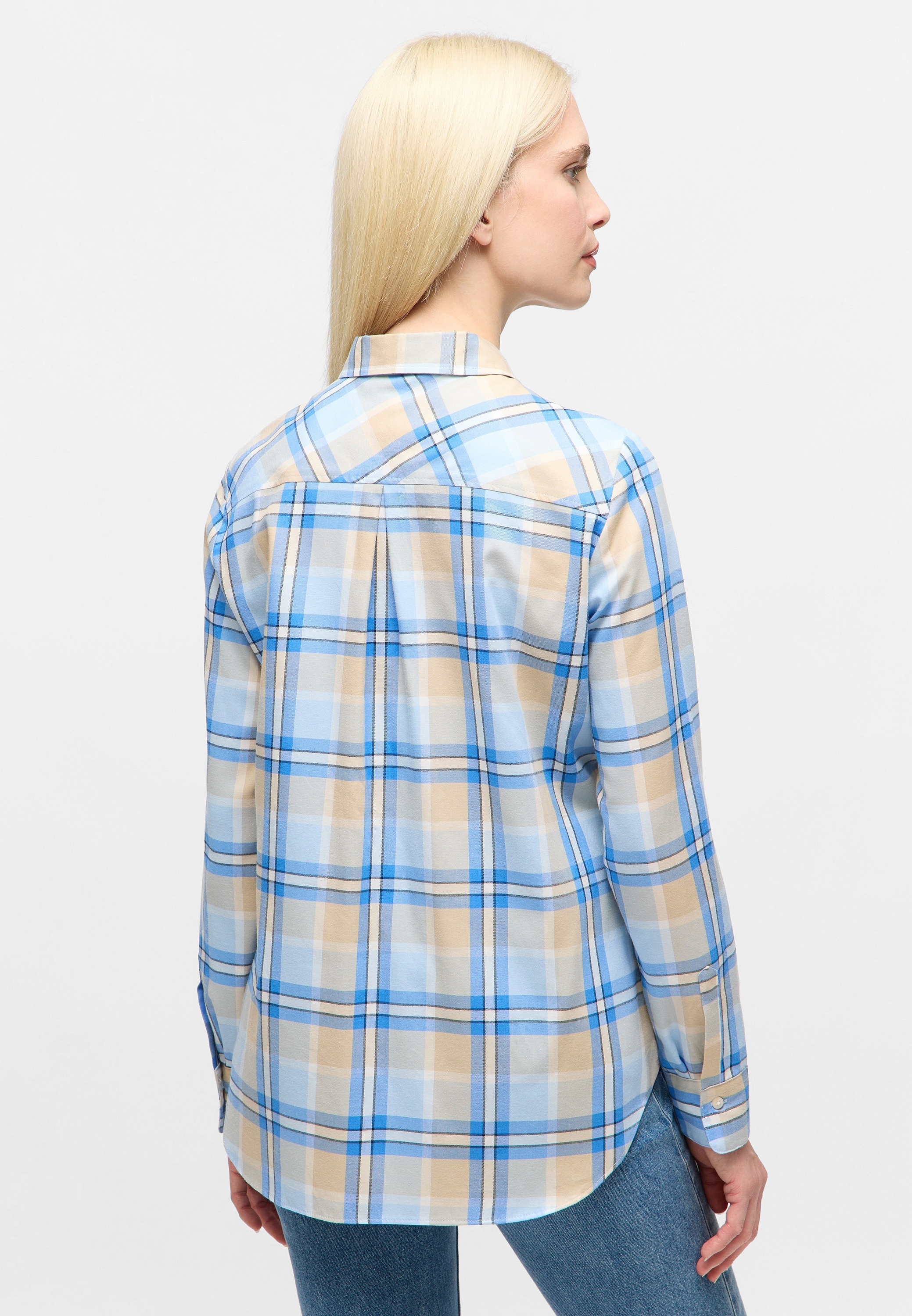 Eterna Hemdbluse »REGULAR FIT«, EASY IRON (bügelleicht)
