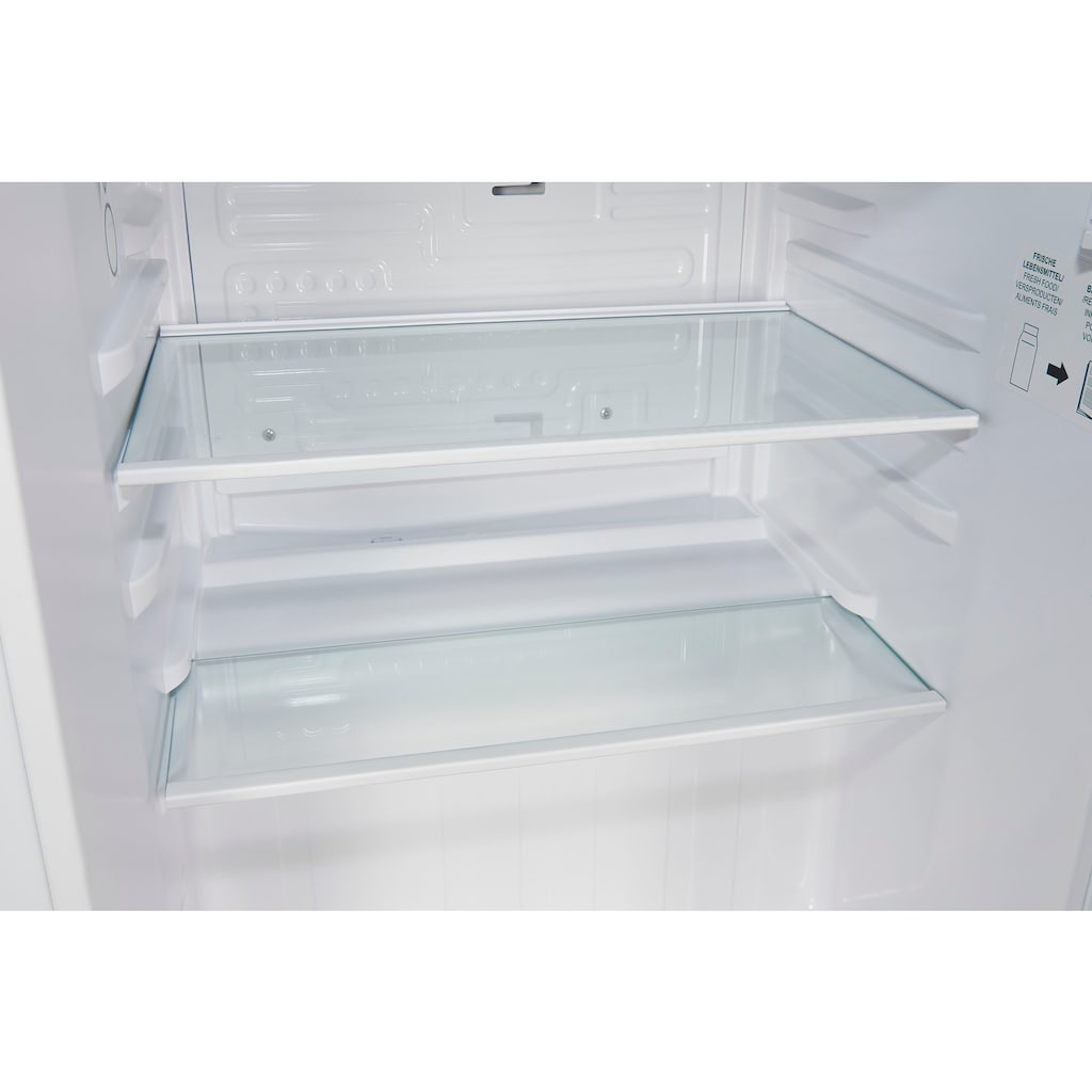 exquisit Kühlschrank »KB60-V-090E«, KB60-V-090E grau, 62 cm hoch, 45 cm breit
