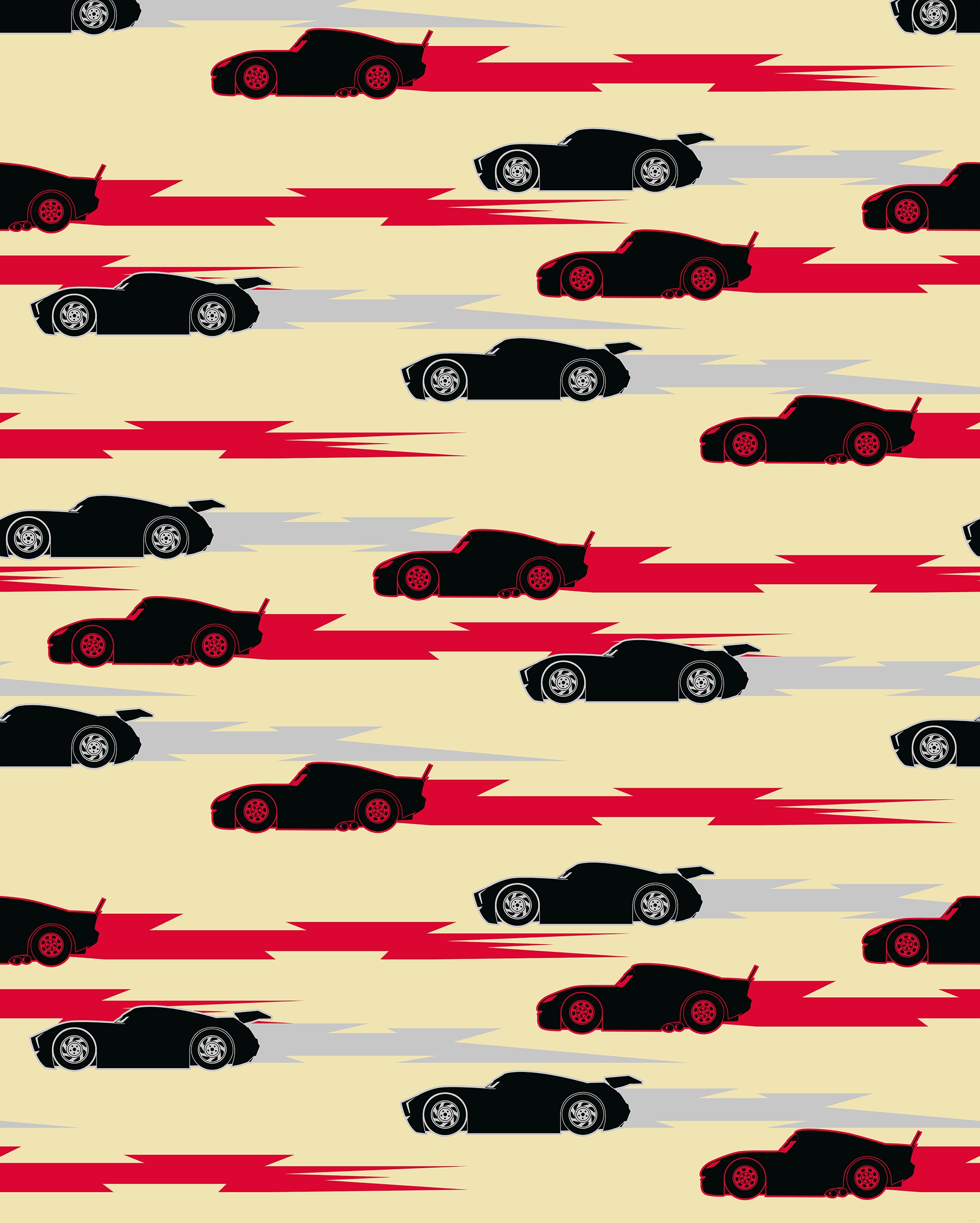 Komar Kindertapete »Disney and Pixar Cars Pattern«, bedruckt
